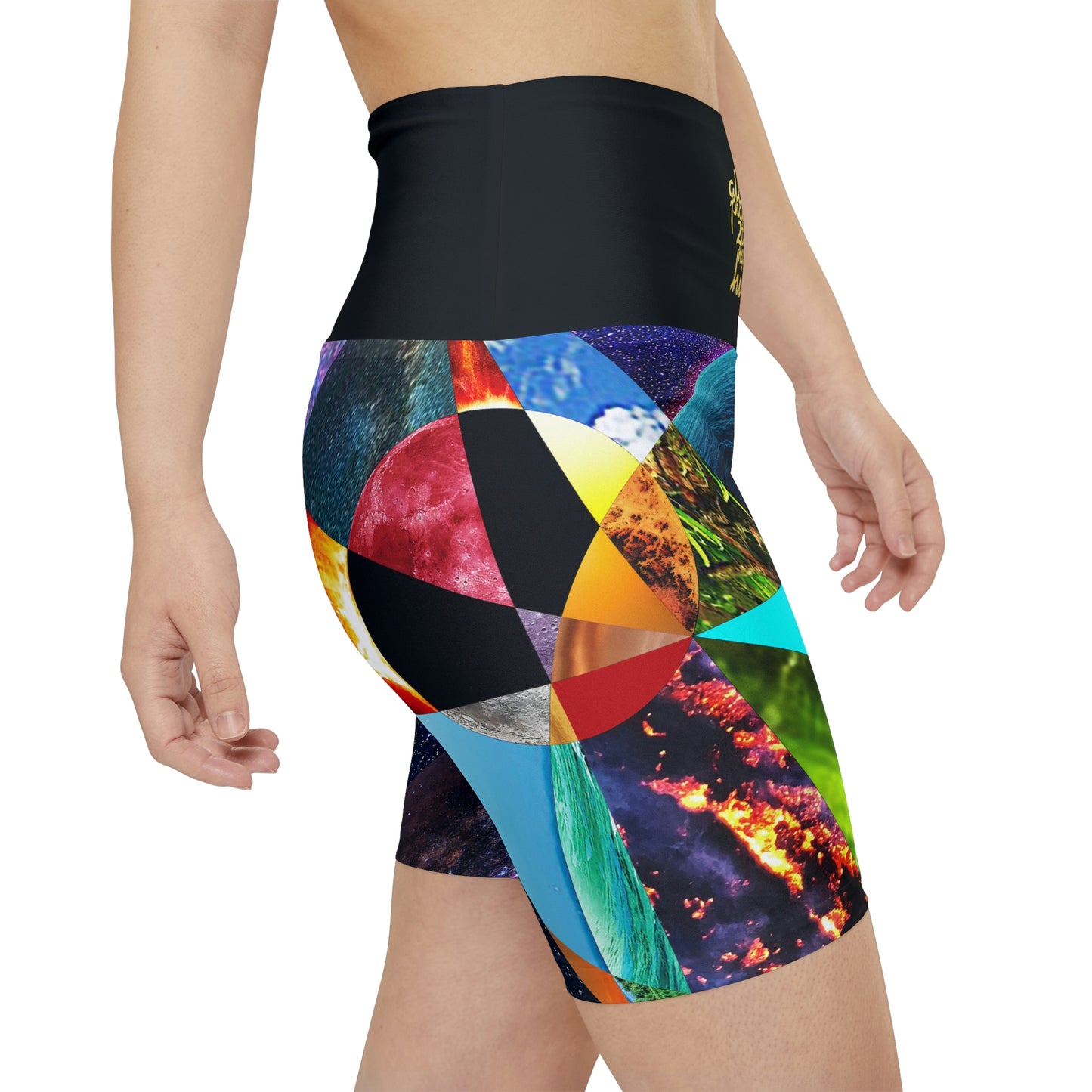 UNO ALLPRAISES I Women's Workout Shorts (AOP)