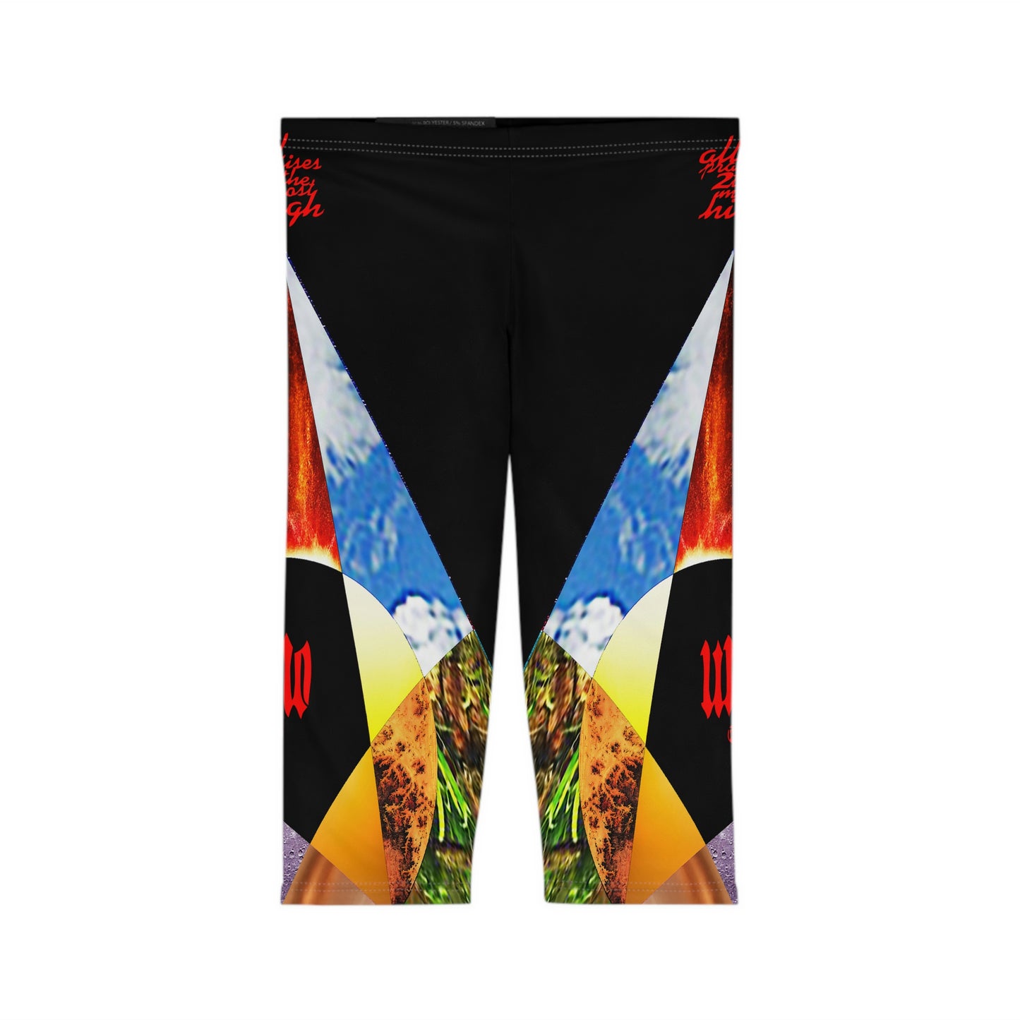 UNO ALLPRAISES II Variation 1 Women’s Capri Leggings (AOP)