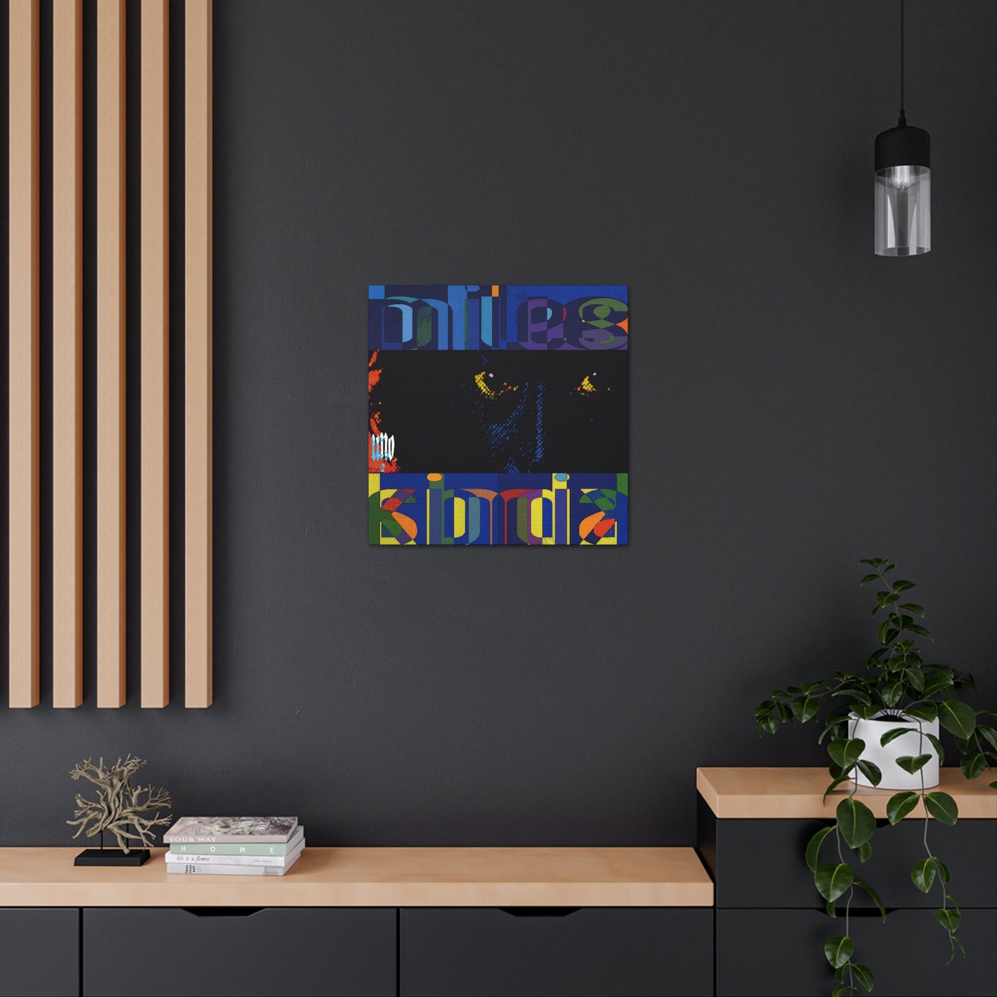 UNO BLUEMILESKINDA 12, 20, 24, & 36" Square Canvas Gallery Wraps
