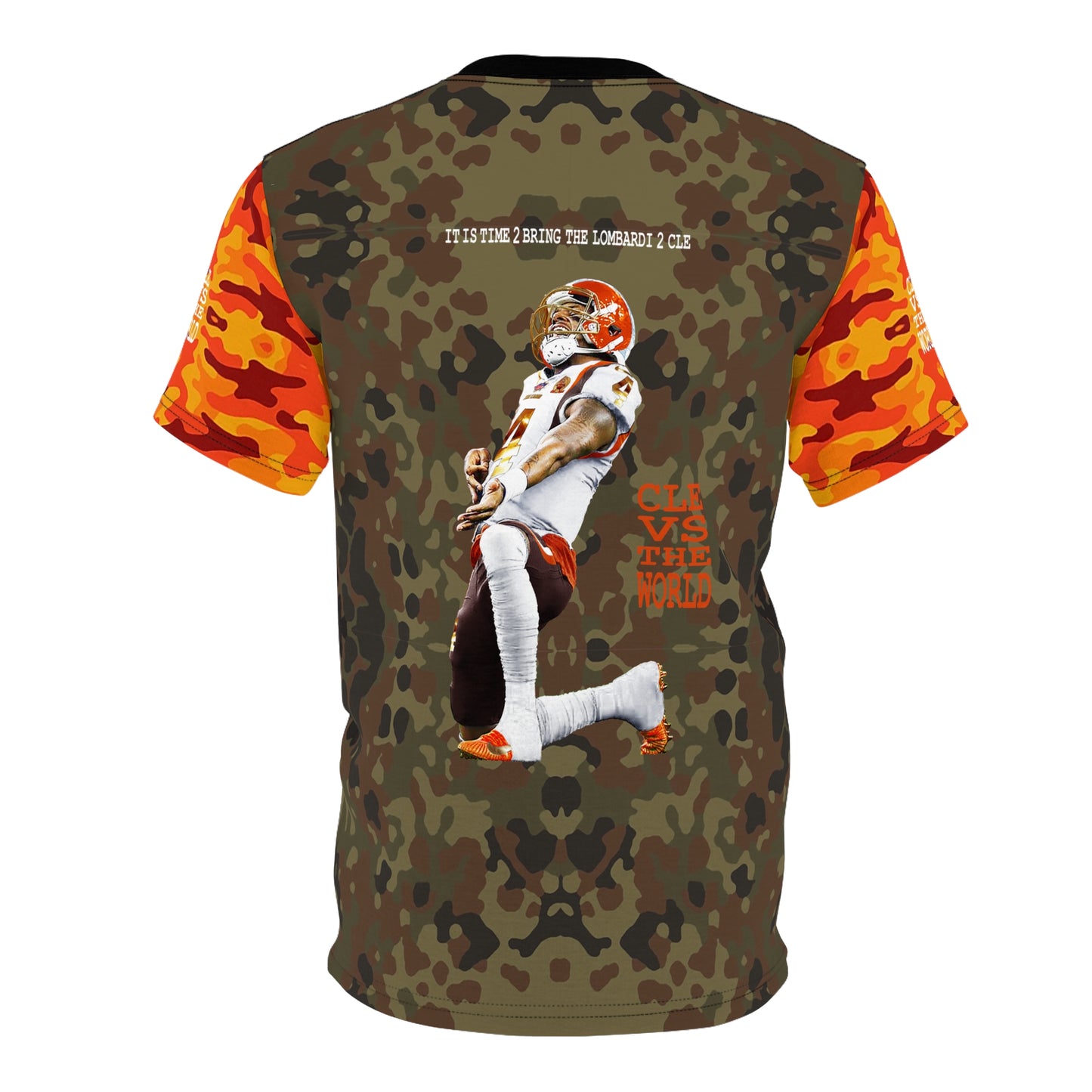 UNO LOVETHELAND Unisex Cut & Sew Tee (AOP) Camo Collection