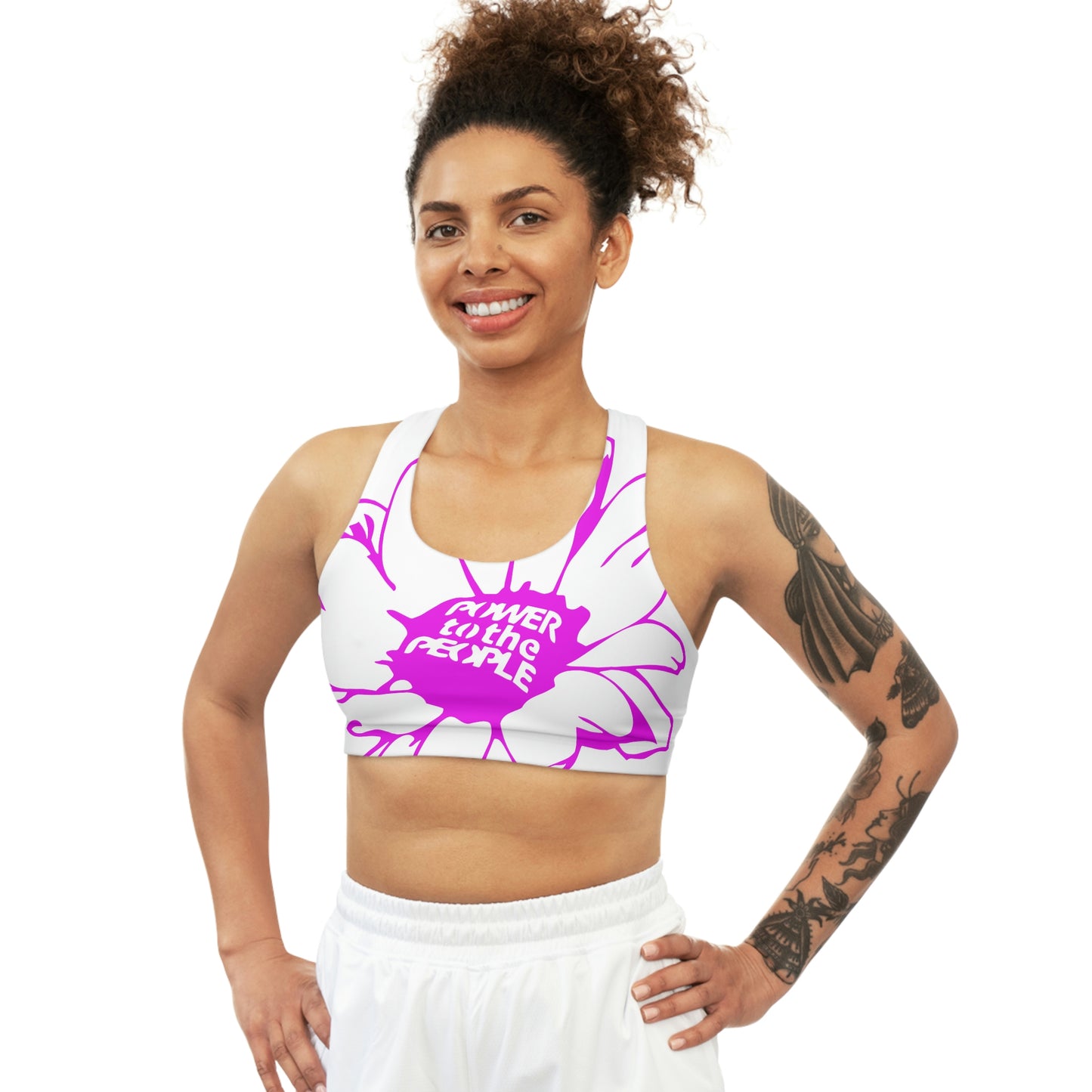 UNO POWERFLOWER Seamless Sports Bra (AOP)