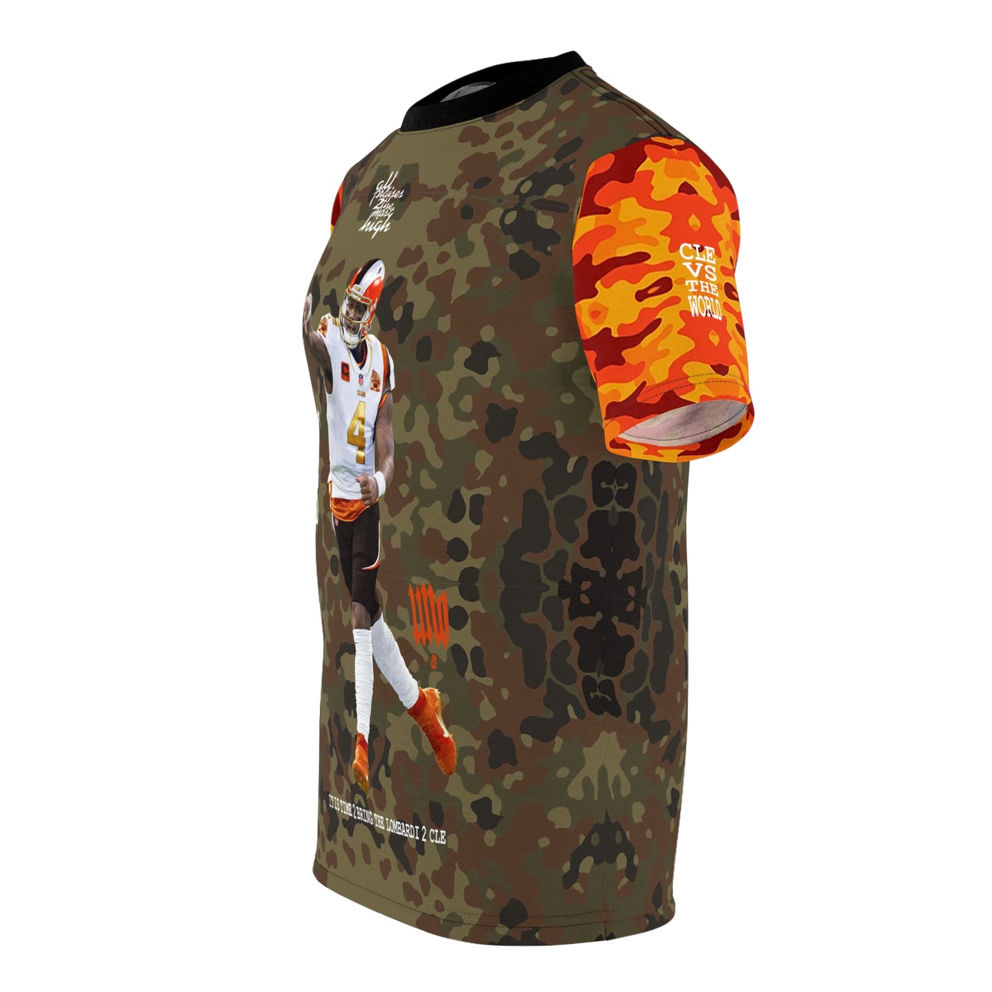 UNO LOVETHELAND Unisex Cut & Sew Tee (AOP) Camo Collection