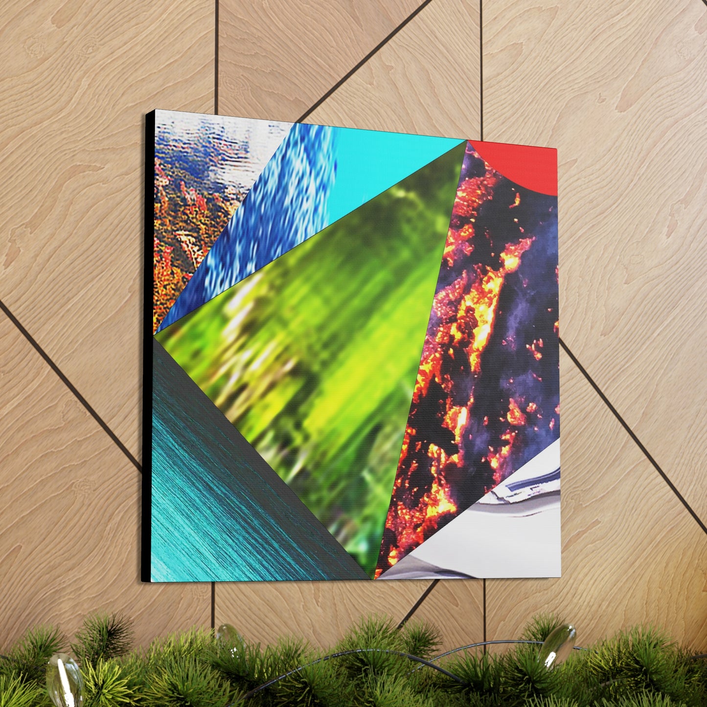 UNO ALLPRAISES V 12, 20, 24, & 36" Square Canvas Gallery Wraps