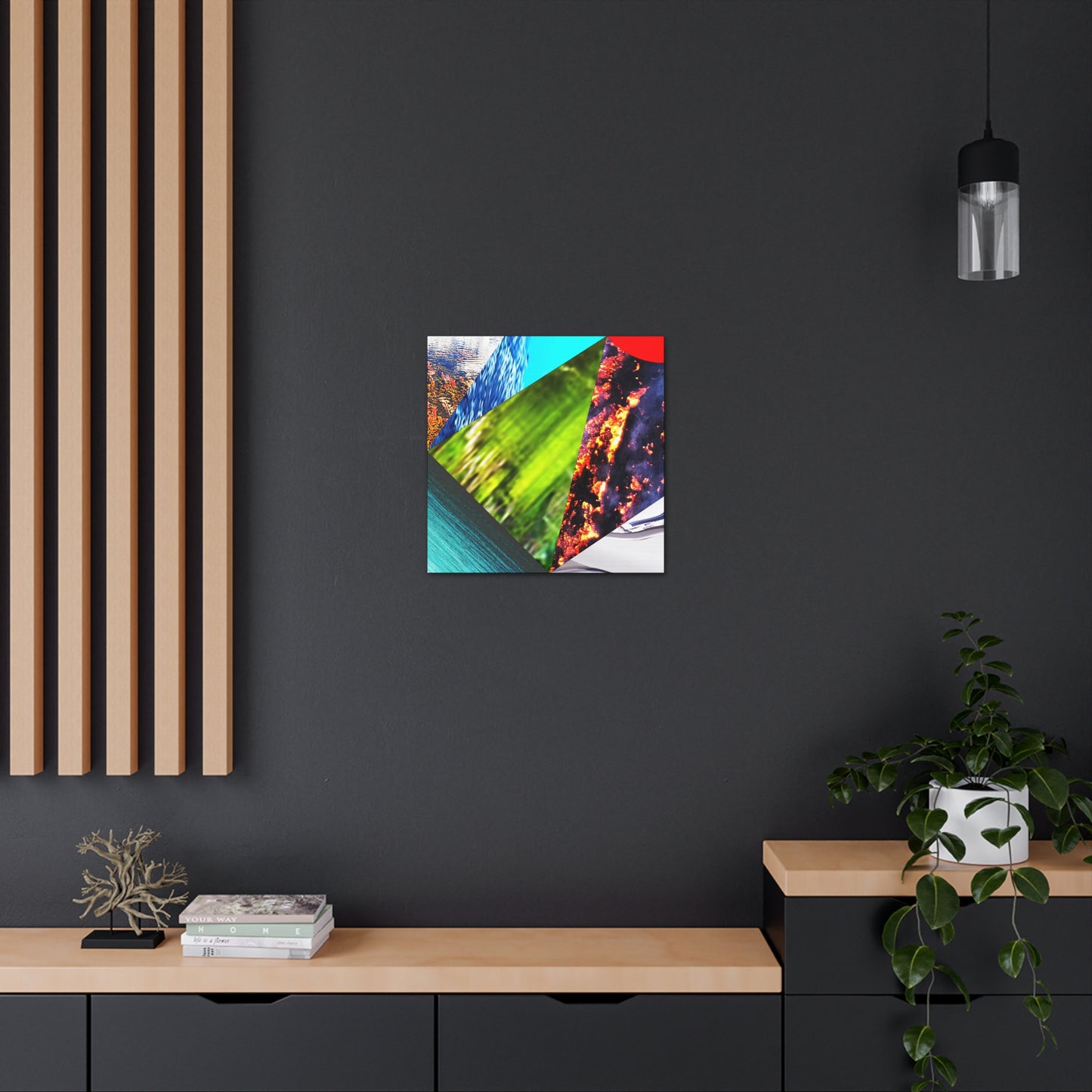 UNO ALLPRAISES V 12, 20, 24, & 36" Square Canvas Gallery Wraps