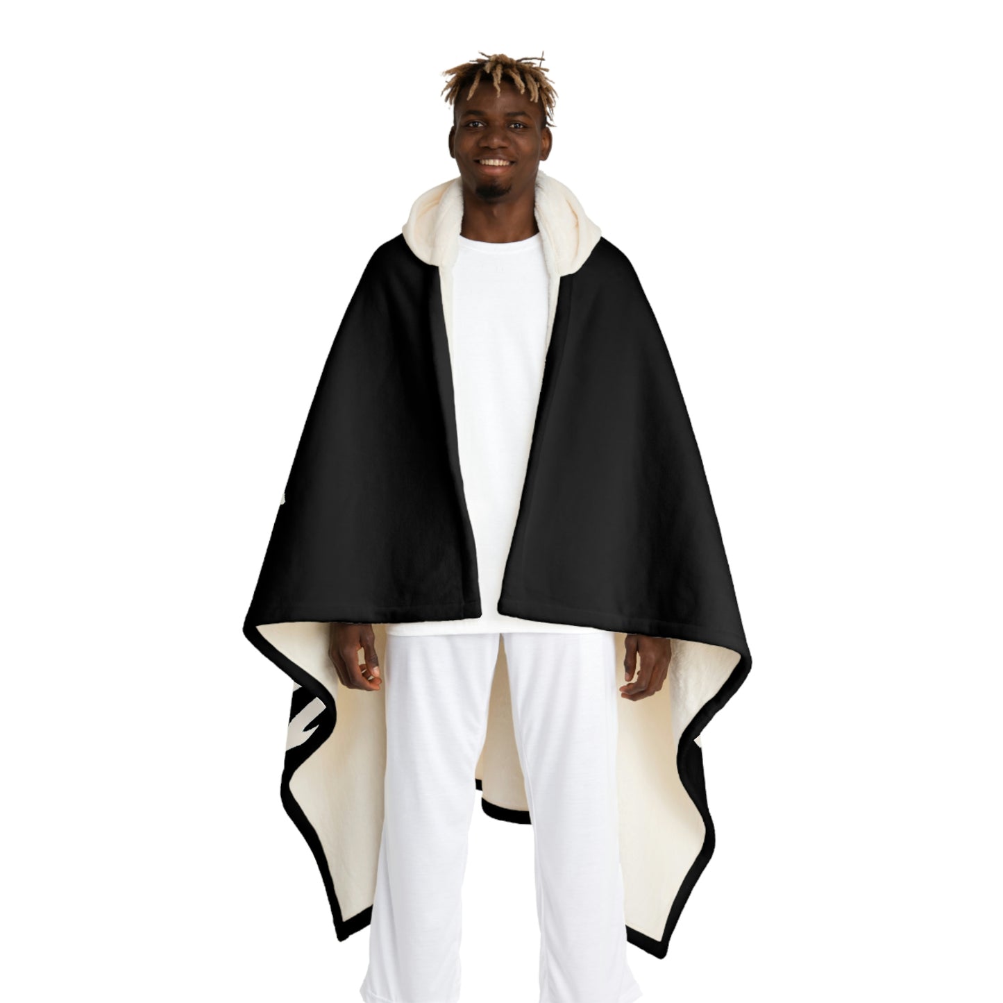 UNO STOPKILL'N Hooded Sherpa Fleece Blanket