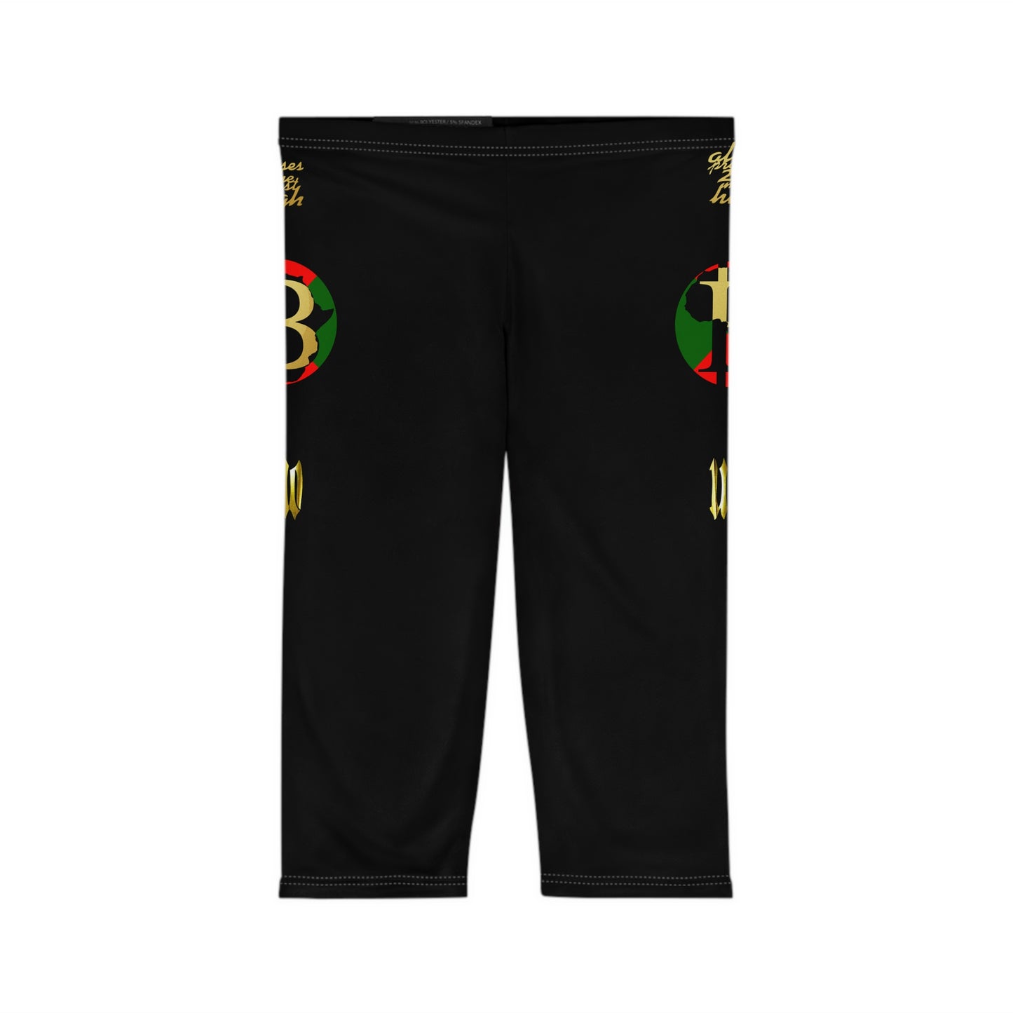 UNOBTCAFRICA Women’s Capri Leggings (AOP)