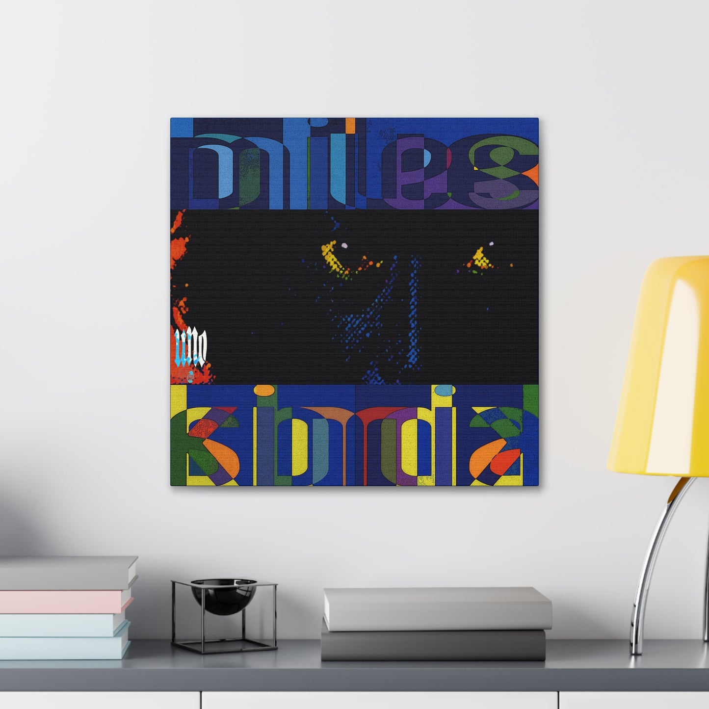 UNO BLUEMILESKINDA 12, 20, 24, & 36" Square Canvas Gallery Wraps