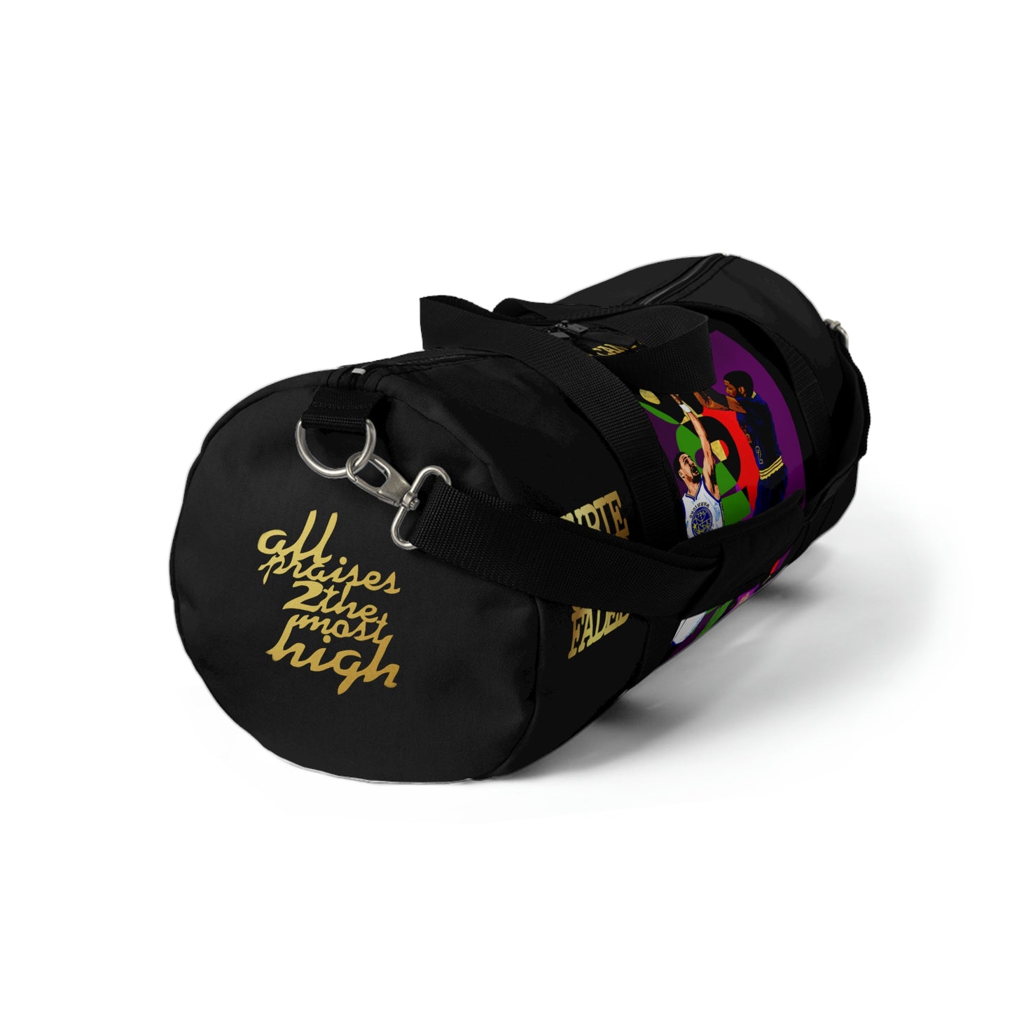 UNO SOULART KYRIECAN'TBFADED 41GM5 Warriors State of Mind Duffel Bag