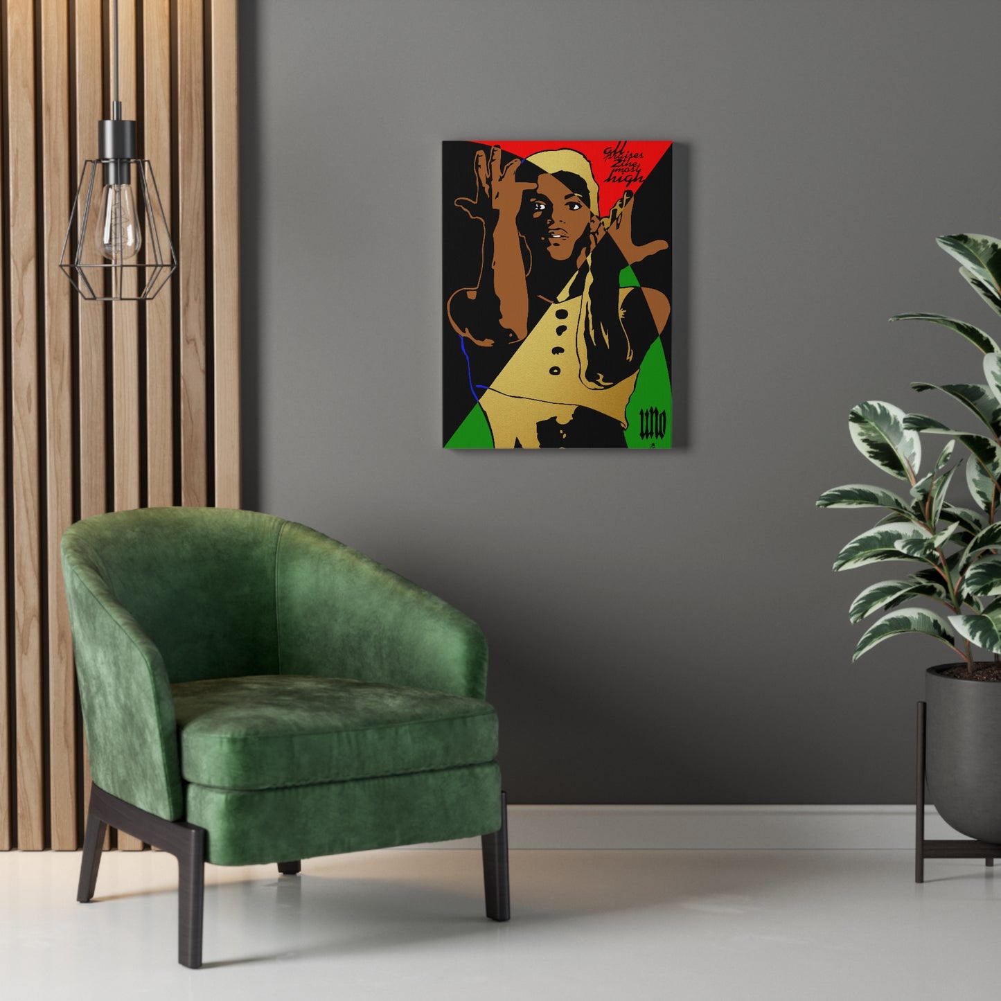 UNO PRINCE TAKEMEWITHYOU 12x16, 18x24, & 24x30" Stretched Canvas
