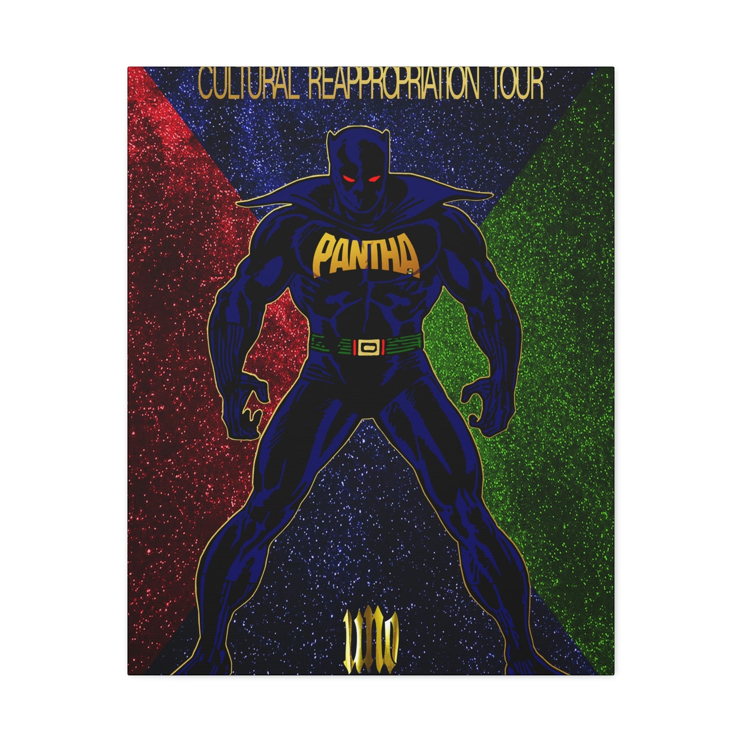 UNO PANTHA Cultural Reappropriation Tour 12x16, 18x24, & 24x30" Stretched Canvas
