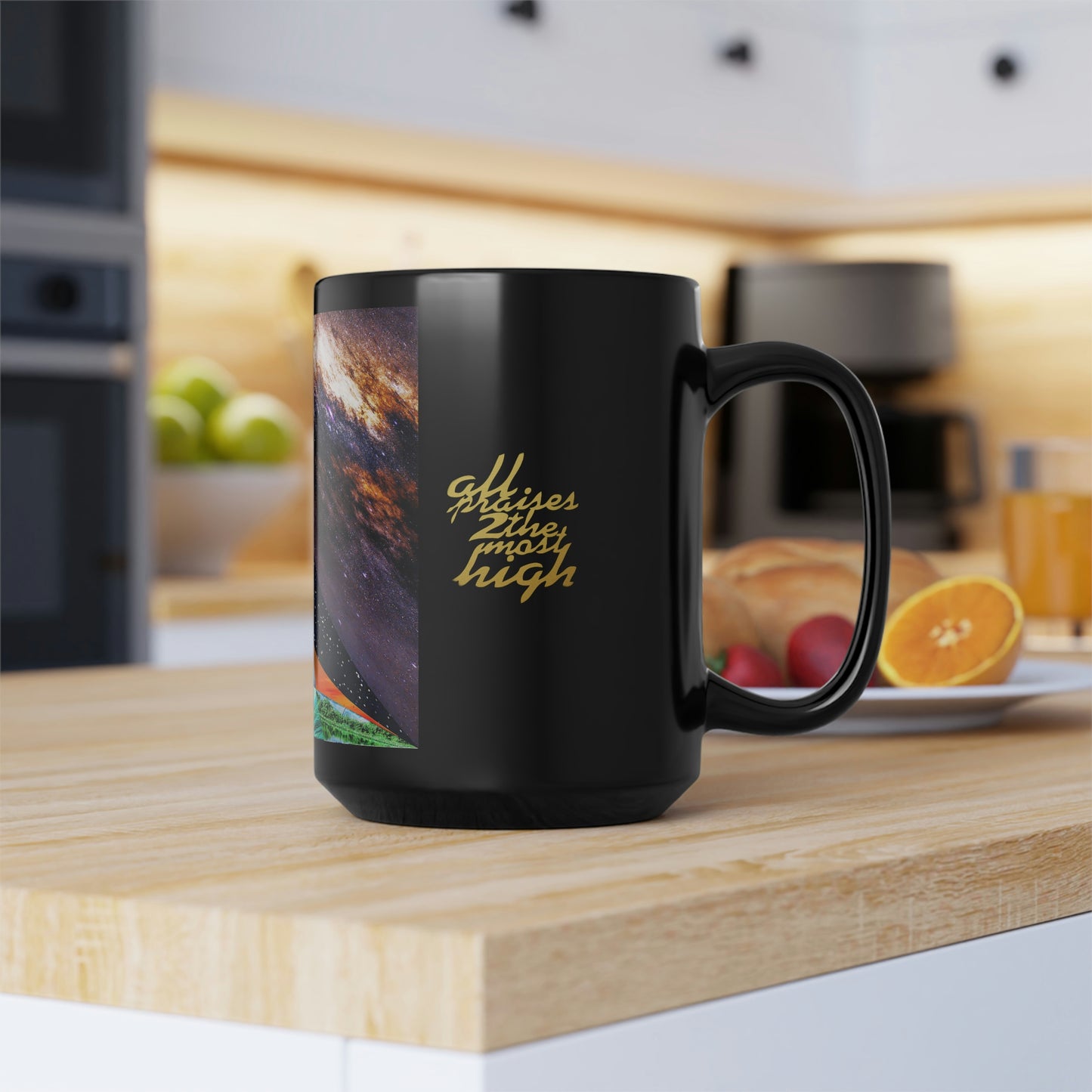 UNO ALLPRAISES IV Black Mug, 15oz
