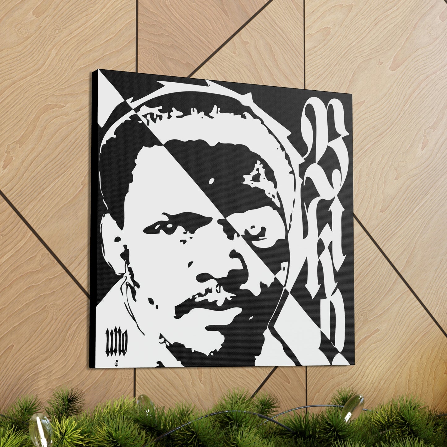 UNO LOVEBLACKLIVES DON'T4GETBIKO Canvas Gallery Wraps