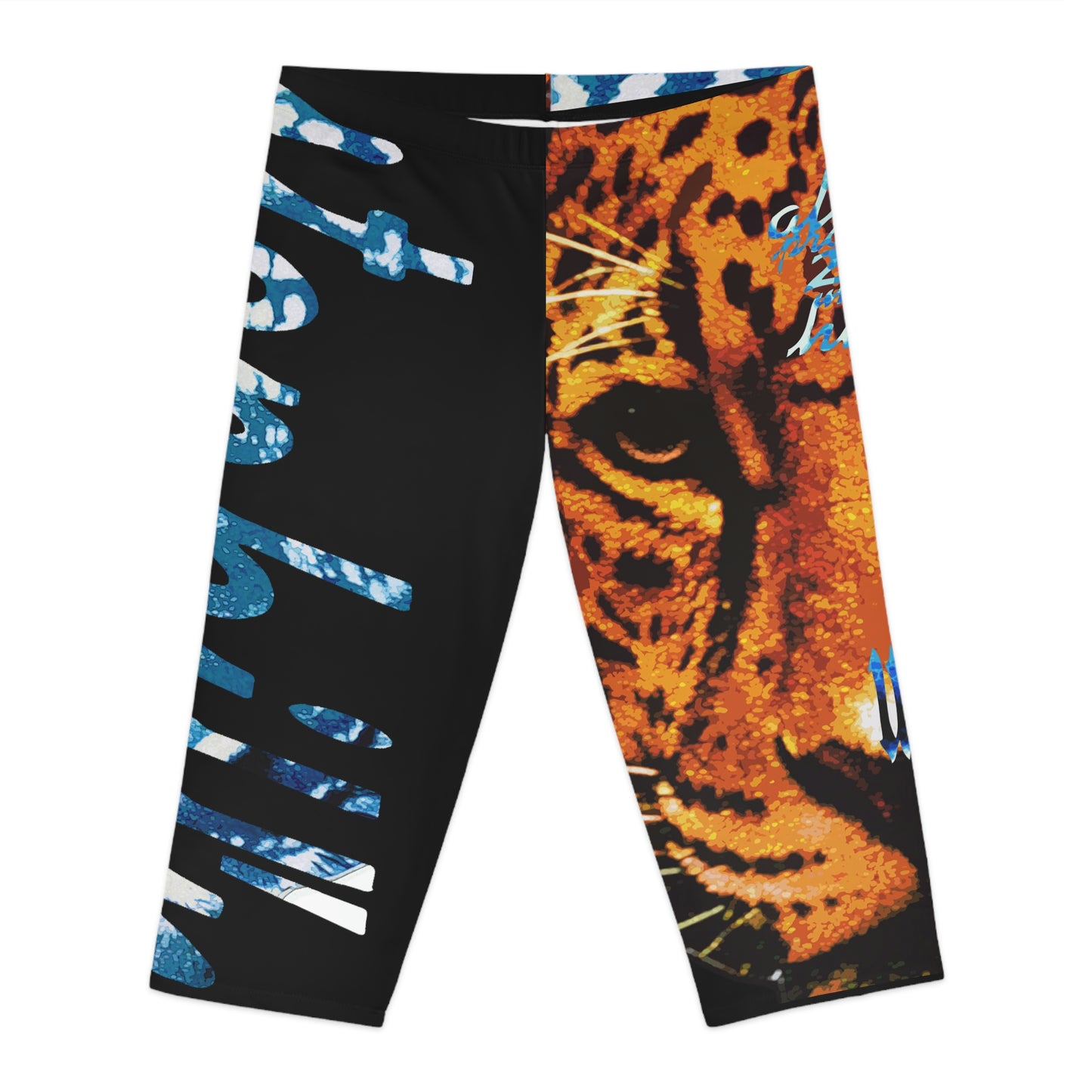 UNO BIGCAT STOPKILL'N Women's Capri Leggings