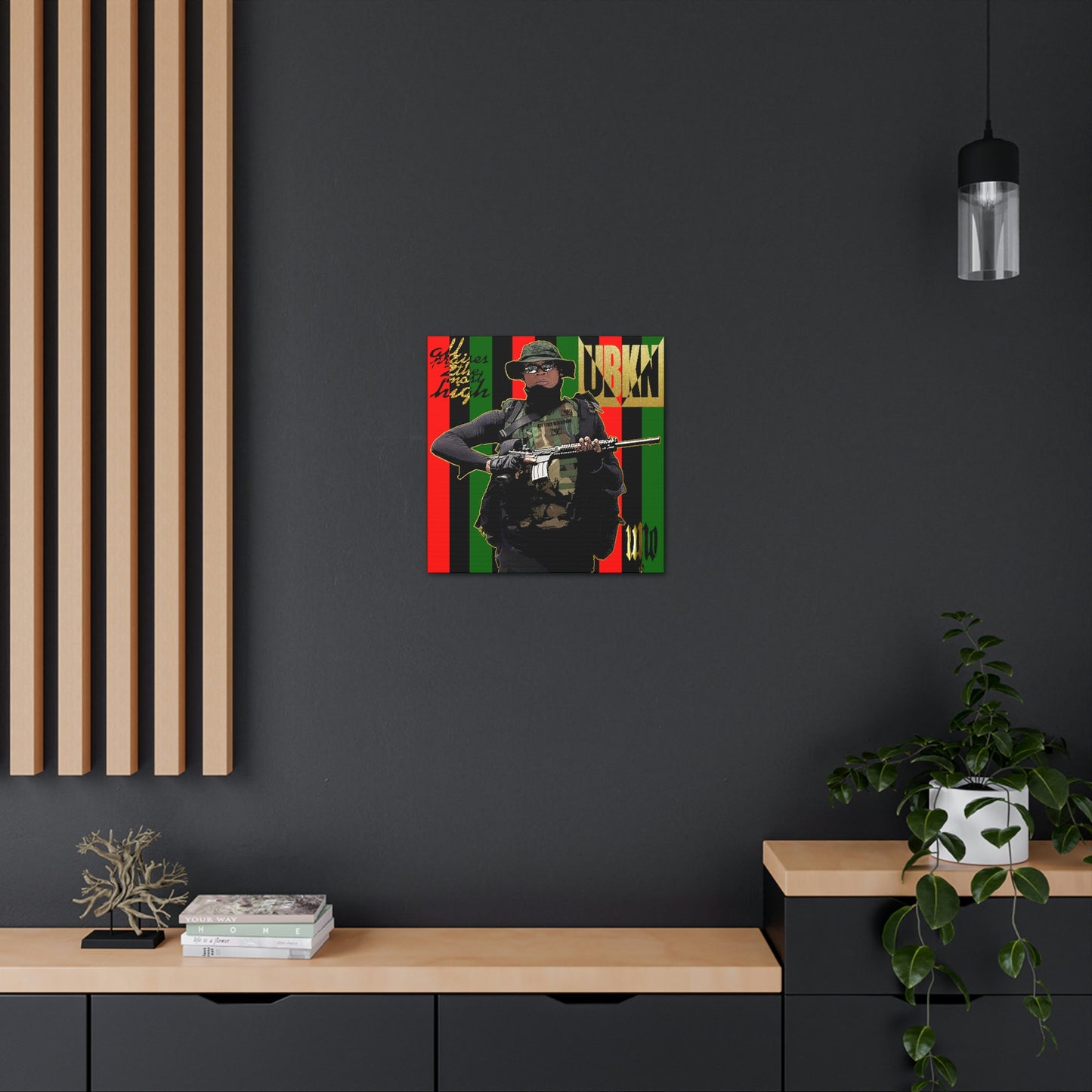 UNO 2THEREPUBLIC UBKN FREEGMJ 12, 20, 24, & 36" Canvas Gallery Wraps
