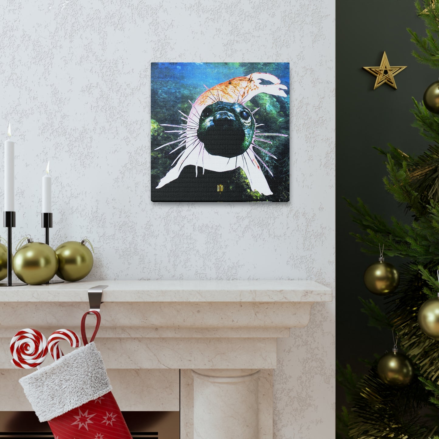 UNO STOPKILL'N 12, 20, 24, & 36" Square Canvas Gallery Wraps