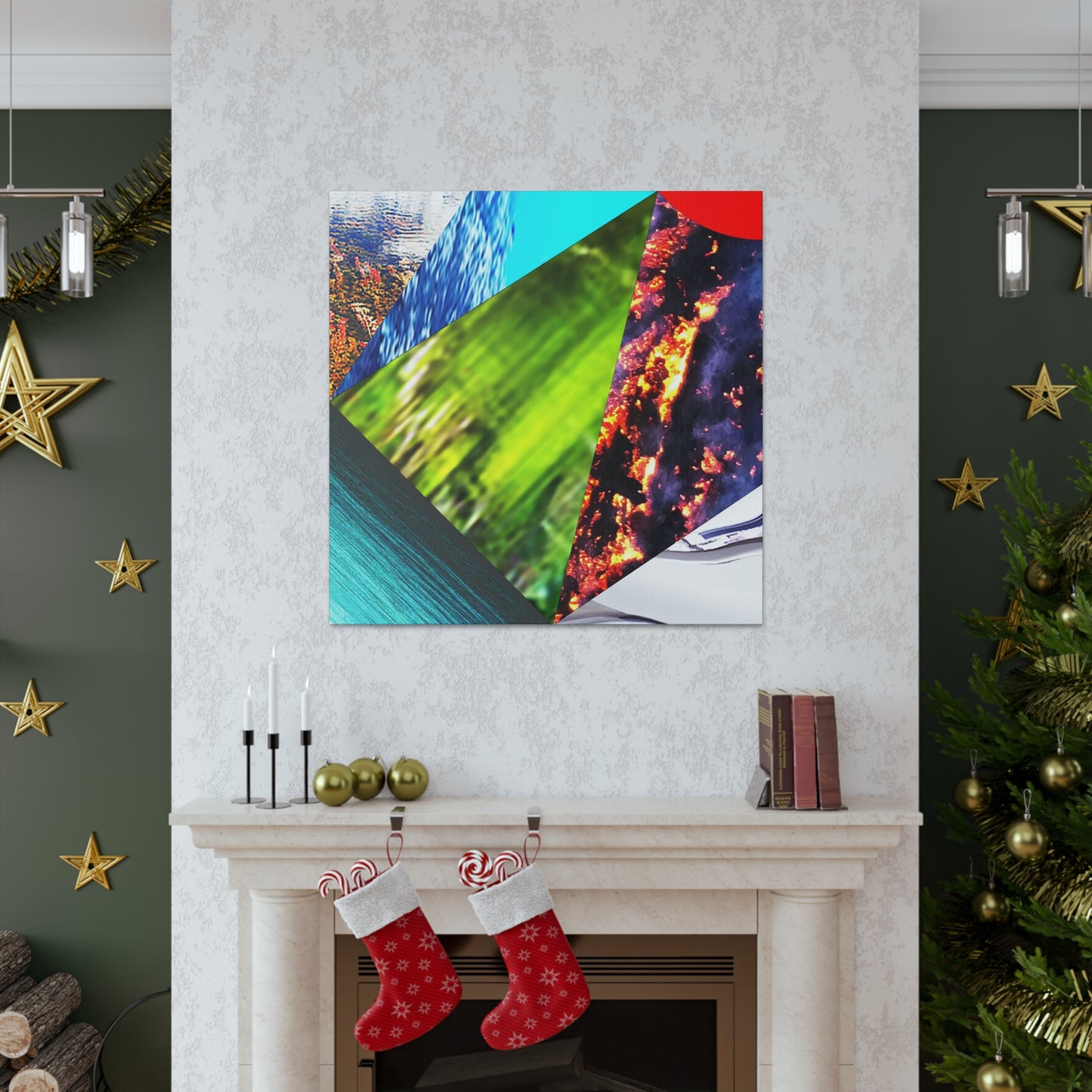 UNO ALLPRAISES V 12, 20, 24, & 36" Square Canvas Gallery Wraps