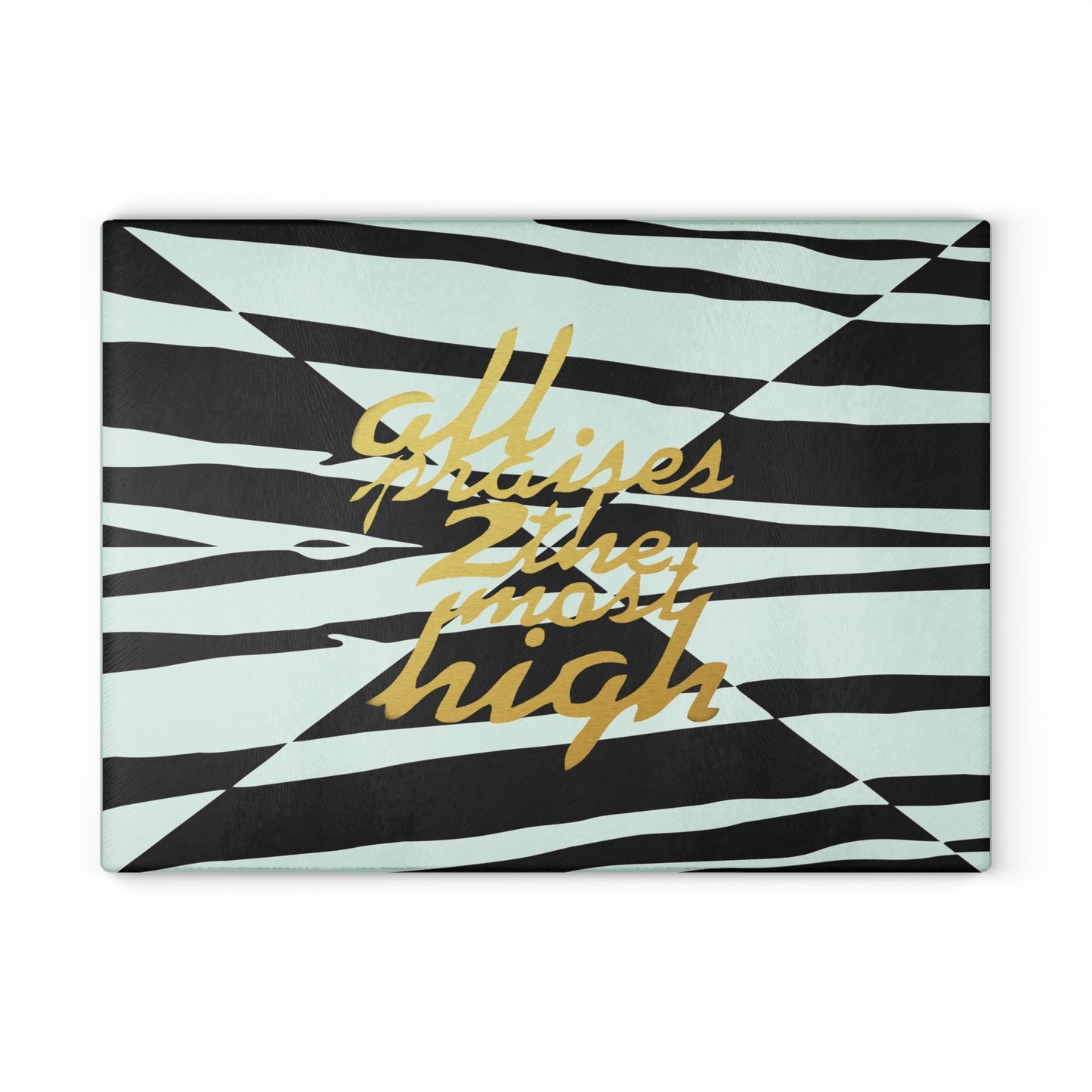 UNO ALLPRAISES Glass Cutting Board