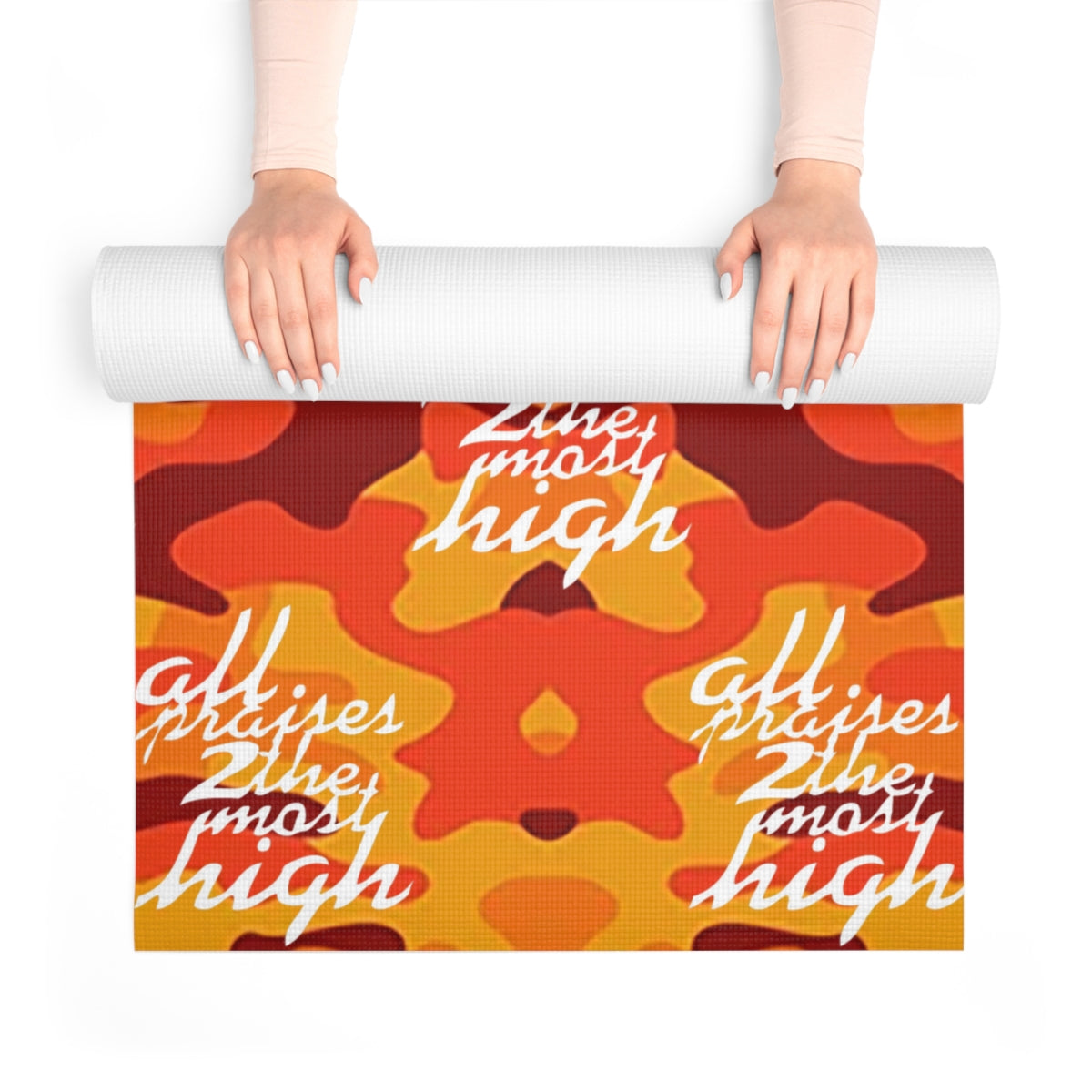 UNO ALL PRAISES Foam Yoga Mat Camo Collection