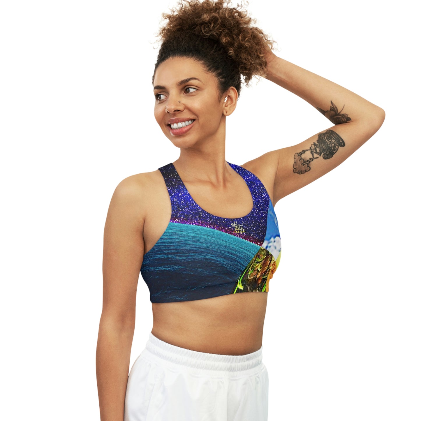 UNO ALLPRAISES II Seamless Sports Bra (AOP)