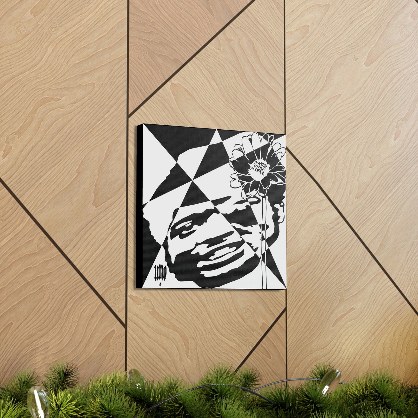 UNO LOVEBLACKLIVES FREDIS4EVA Canvas Gallery Wraps