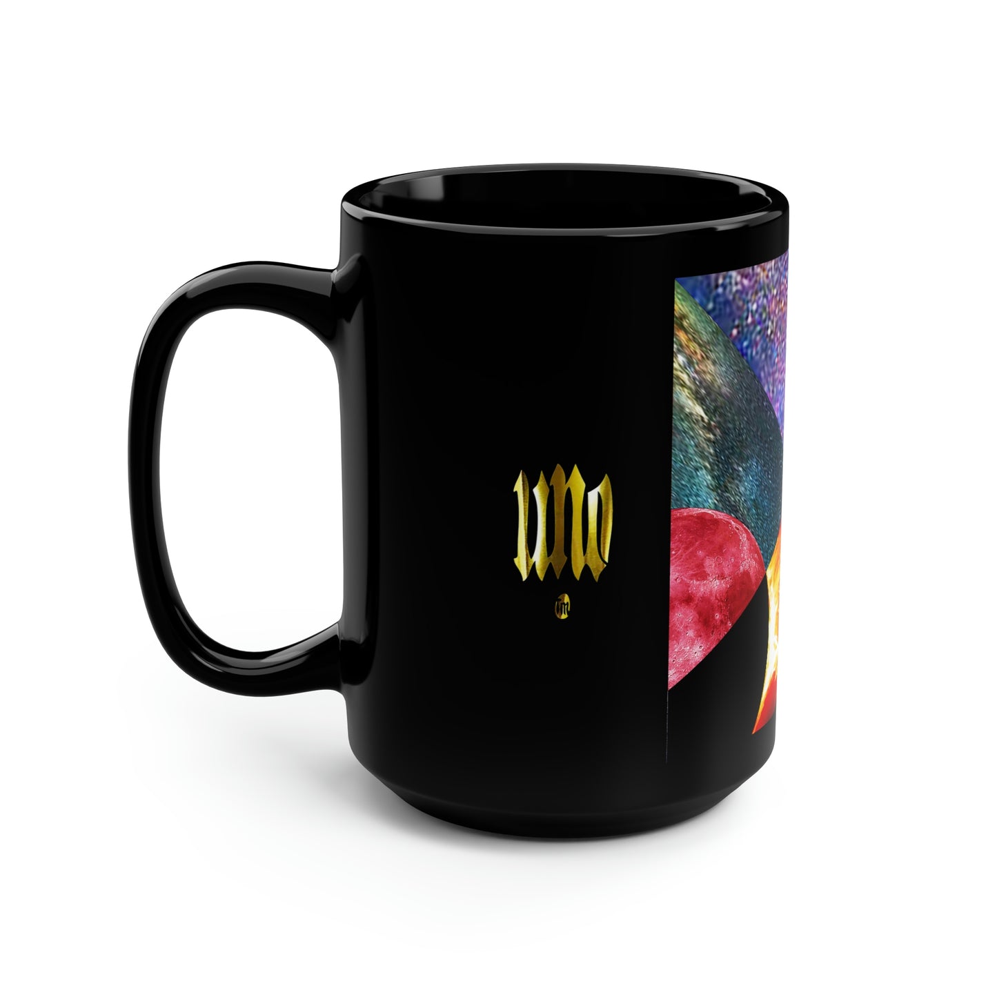UNO ALLPRAISES III Black Mug, 15oz