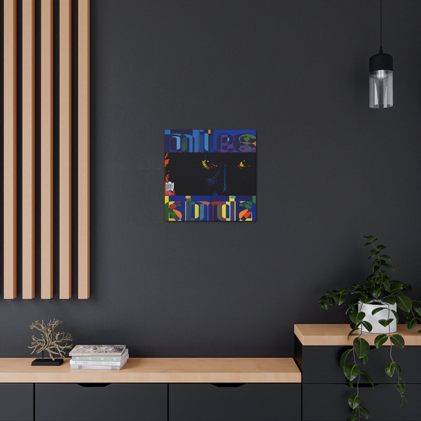 UNO BLUEMILESKINDA 12, 20, 24, & 36" Square Canvas Gallery Wraps