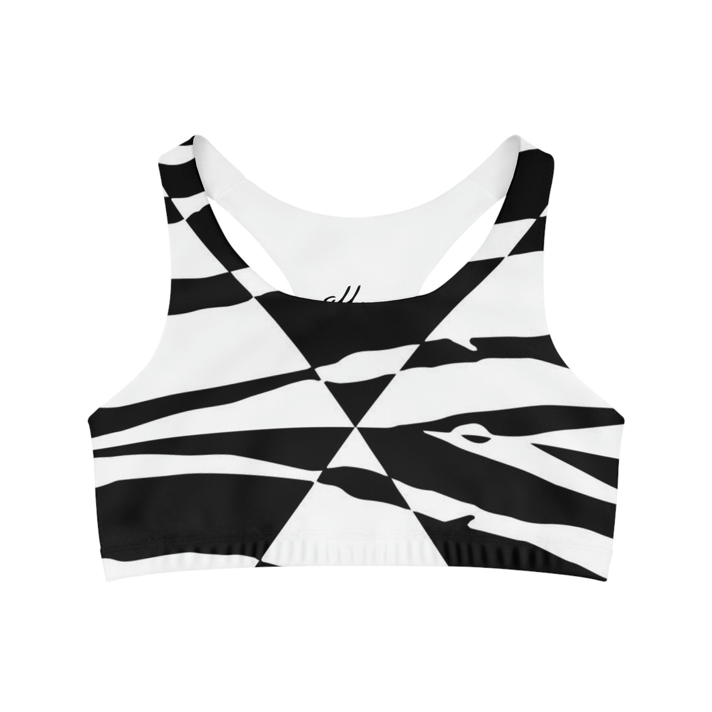 UNO ZEBRALOVE STOPKILL'N Seamless Sports Bra (AOP)