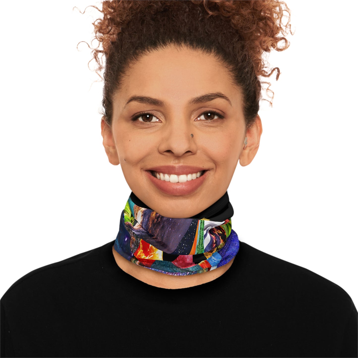 UNO ALLPRAISES I Winter Neck Gaiter With Drawstring