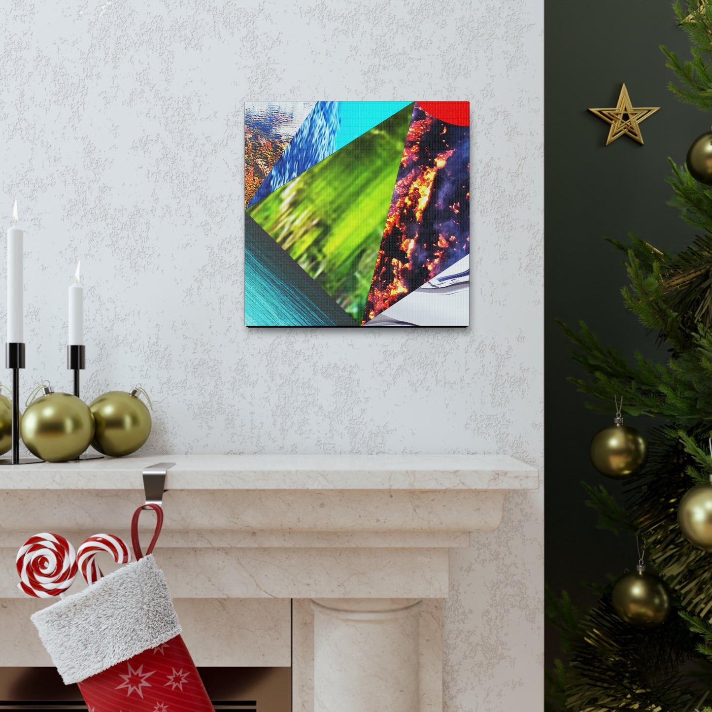 UNO ALLPRAISES V 12, 20, 24, & 36" Square Canvas Gallery Wraps