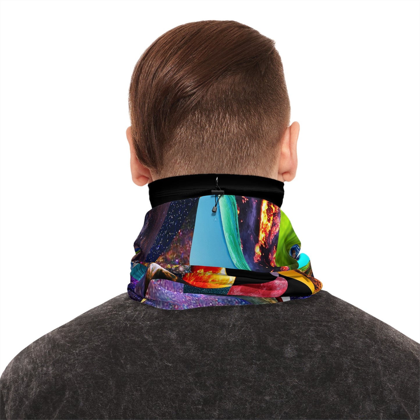 UNO ALLPRAISES I Winter Neck Gaiter With Drawstring