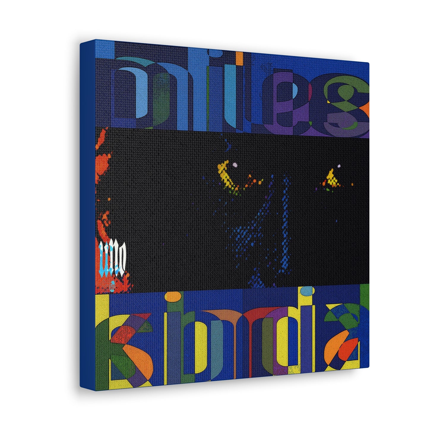 UNO BLUEMILESKINDA 12, 20, 24, & 36" Square Canvas Gallery Wraps