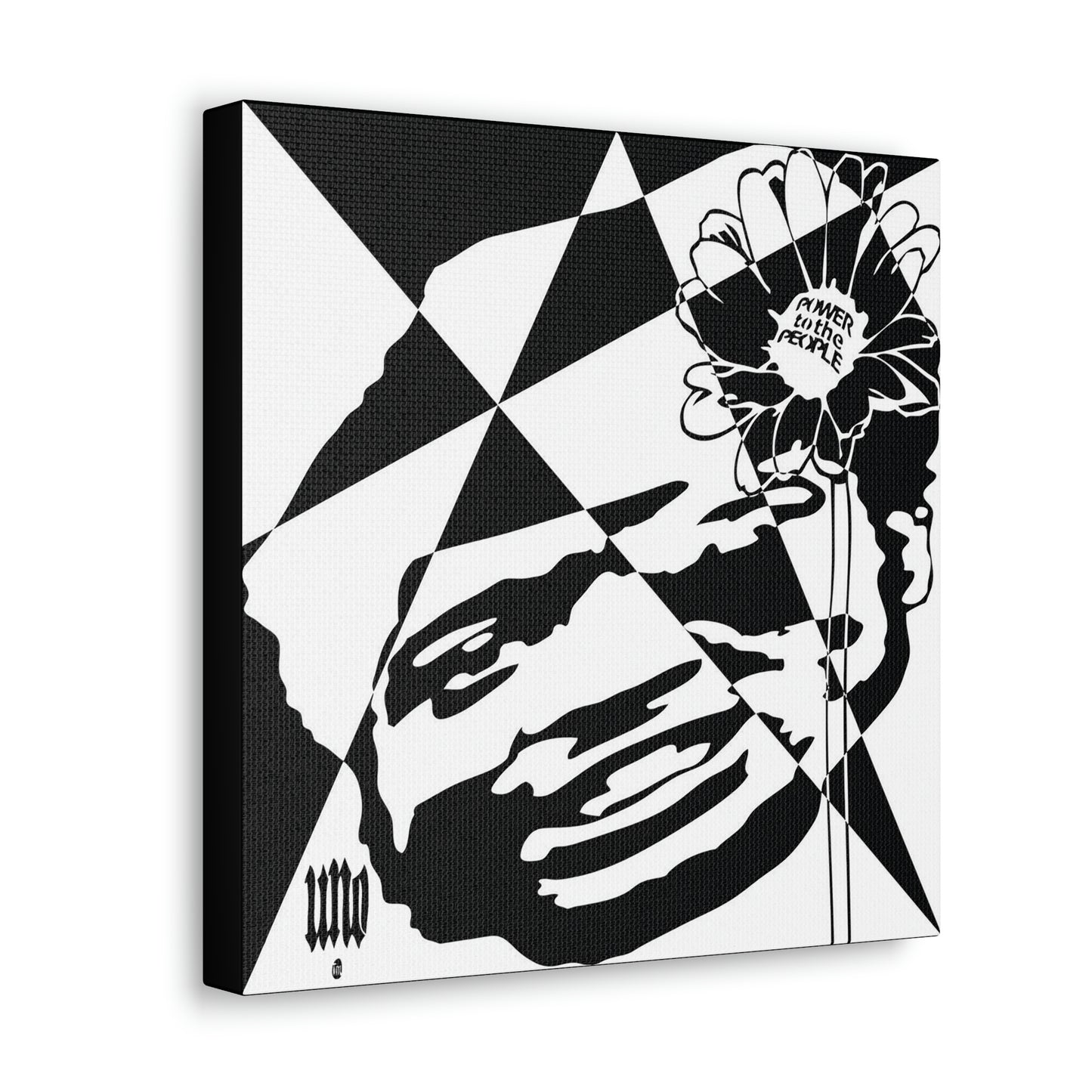 UNO LOVEBLACKLIVES FREDIS4EVA Canvas Gallery Wraps