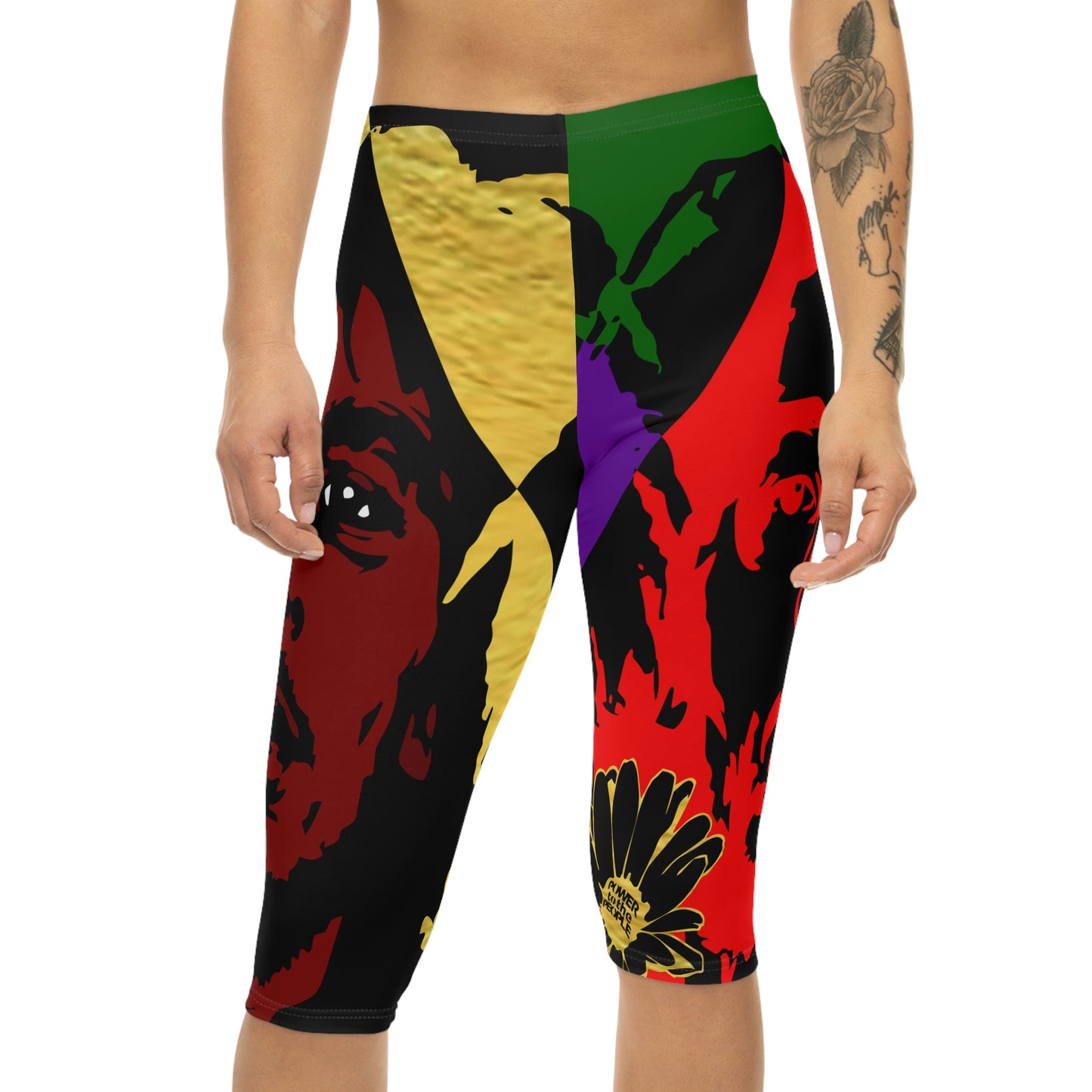 UNO LOVEBOB Women’s Capri Leggings (AOP)