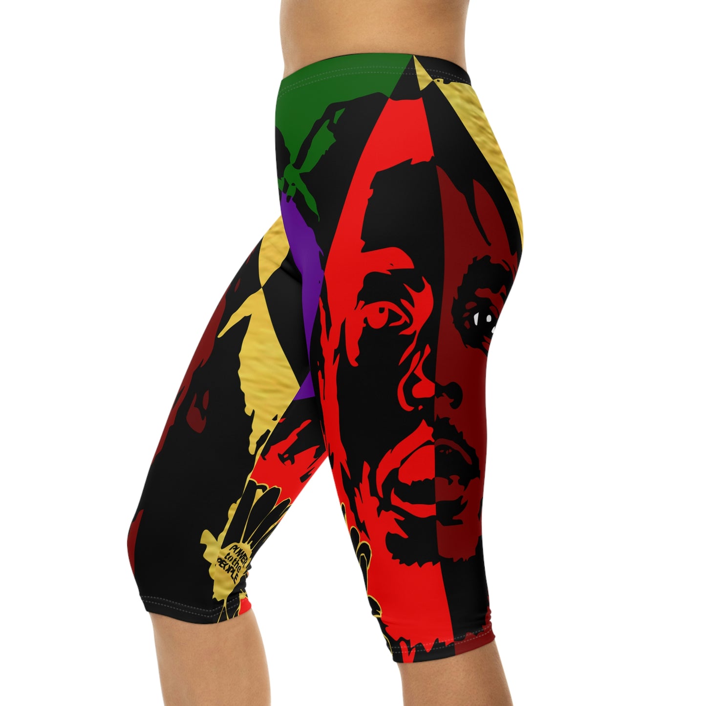 UNO LOVEBOB Women’s Capri Leggings (AOP)