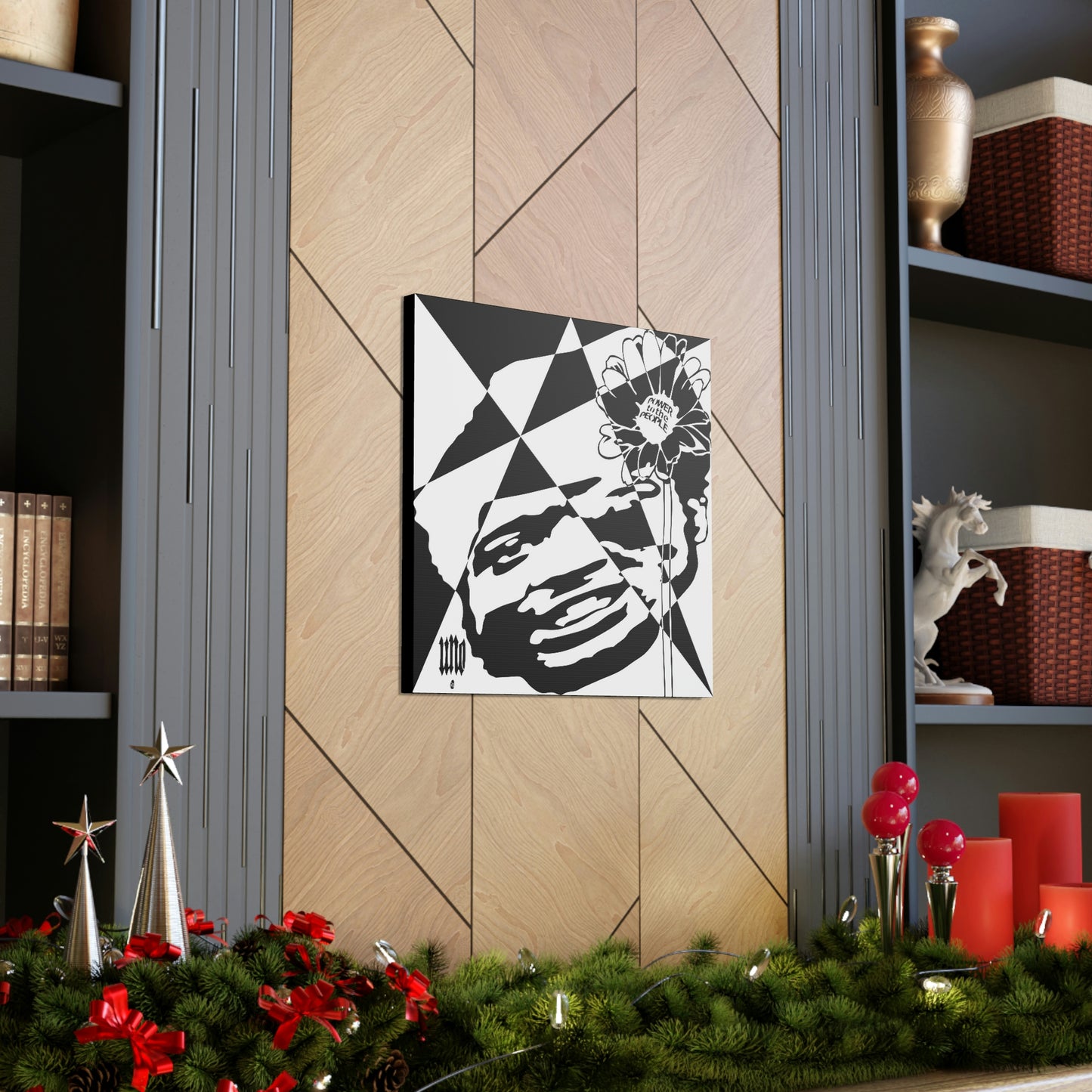 UNO LOVEBLACKLIVES FREDIS4EVA Canvas Gallery Wraps