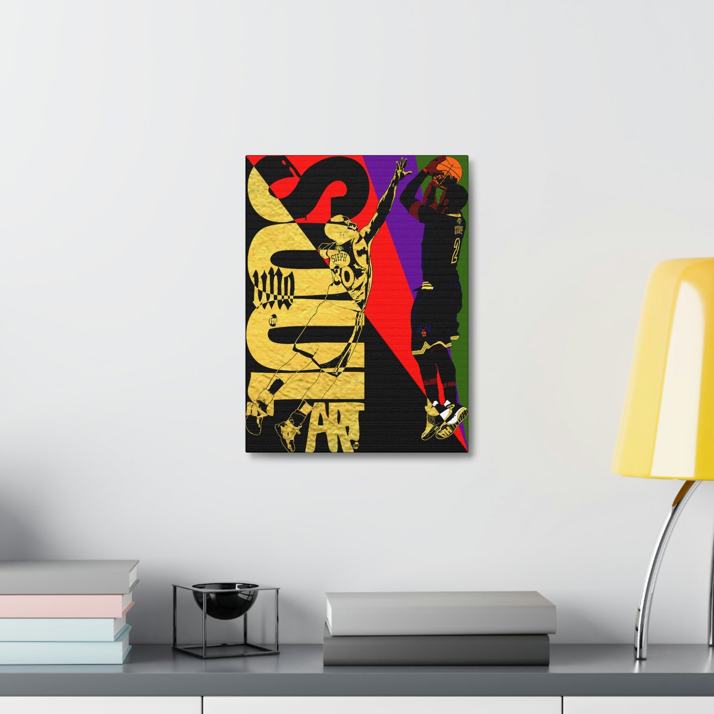 UNO SOULART KYRIECAN'TBFADED GM7 GameWinna 12x16, 18x24, & 24x30" Stretched Canvas