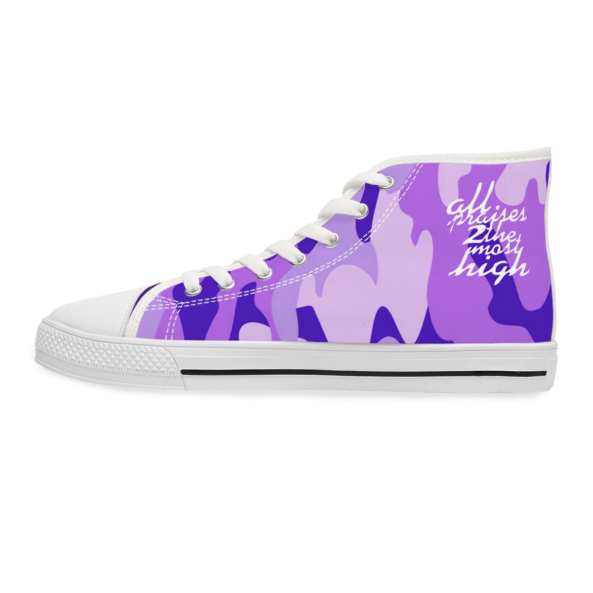 UNO POWERFLOWER Women's High Top Sneakers Camo Collection