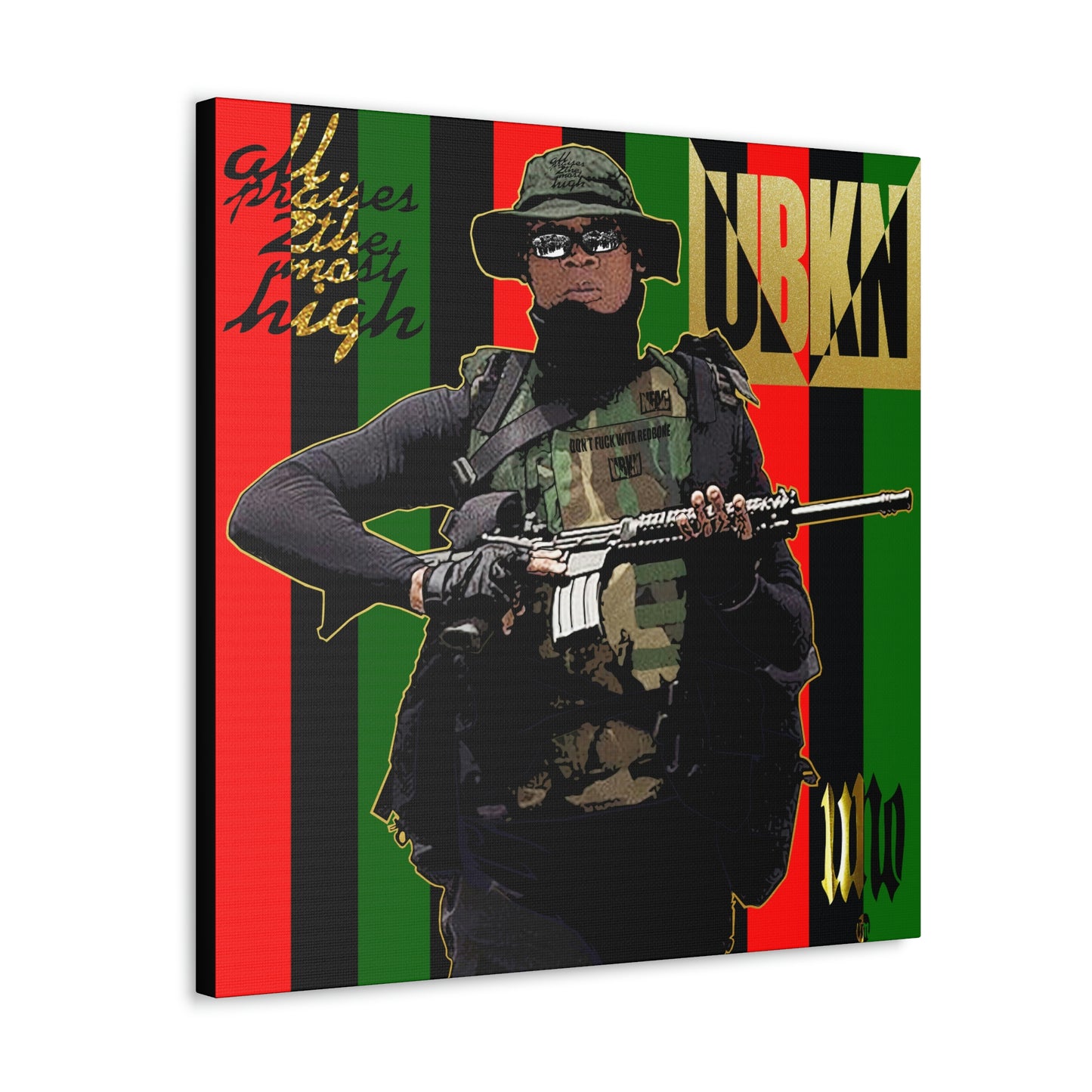 UNO 2THEREPUBLIC UBKN FREEGMJ 12, 20, 24, & 36" Canvas Gallery Wraps
