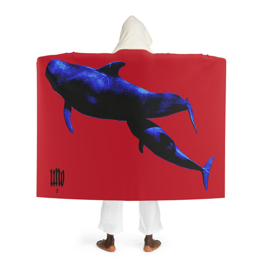 UNO MAMABABYMAMA STOPKILL'N Hooded Sherpa Fleece Blanket
