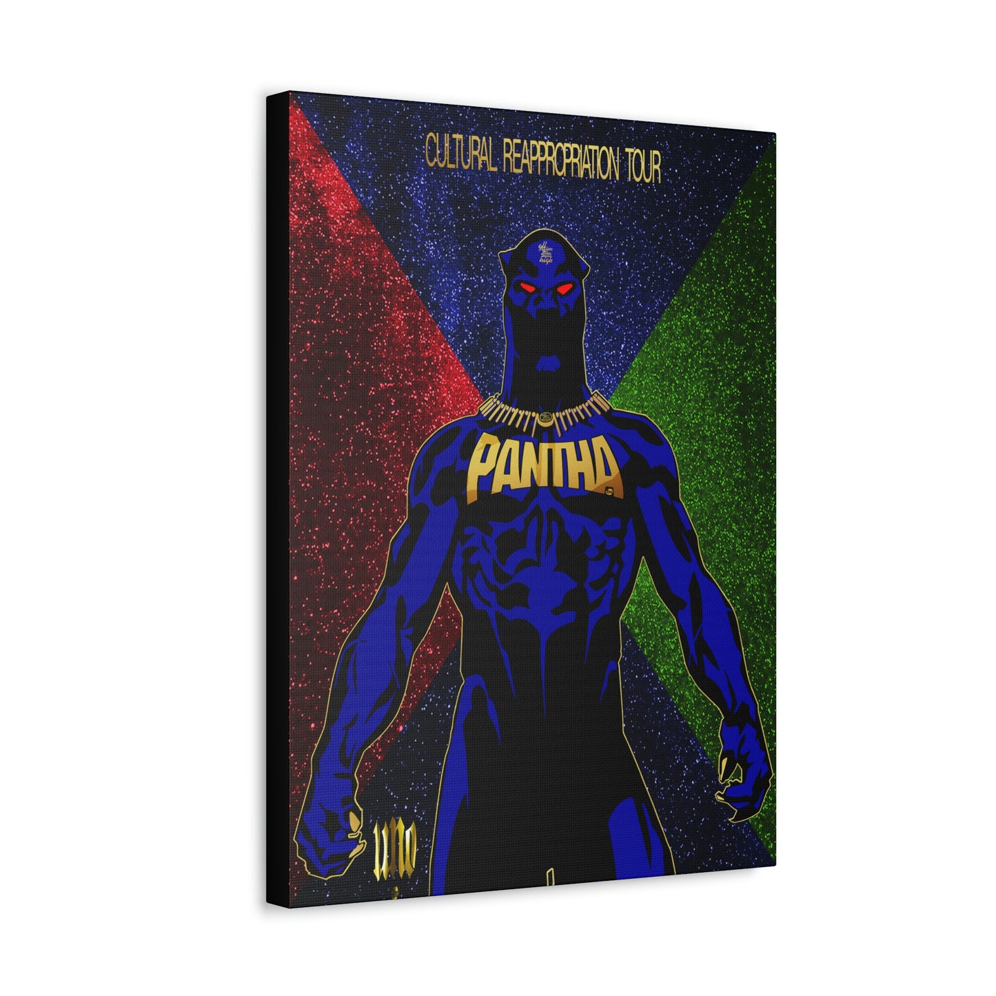 UNO PANTHA Reappropriation Tour 12x16, 18x24, & 24x30" Stretched Canvas