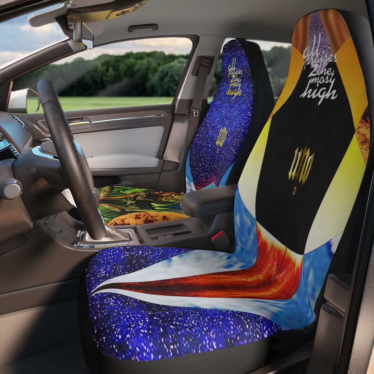 UNO ALLPRAISES II Variation 1 and Variation 2 Polyester Car Seat Covers