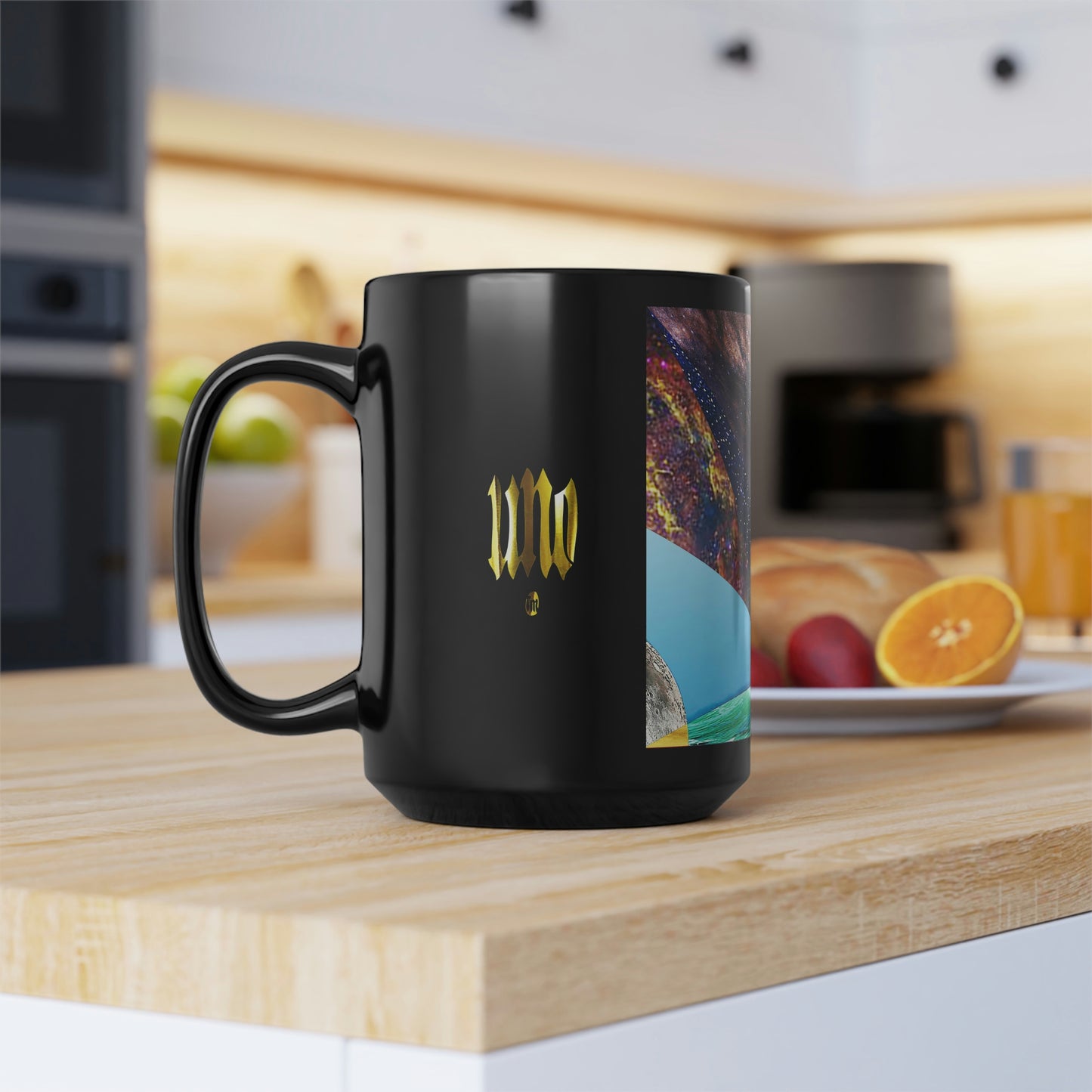 UNO ALLPRAISES IV Black Mug, 15oz