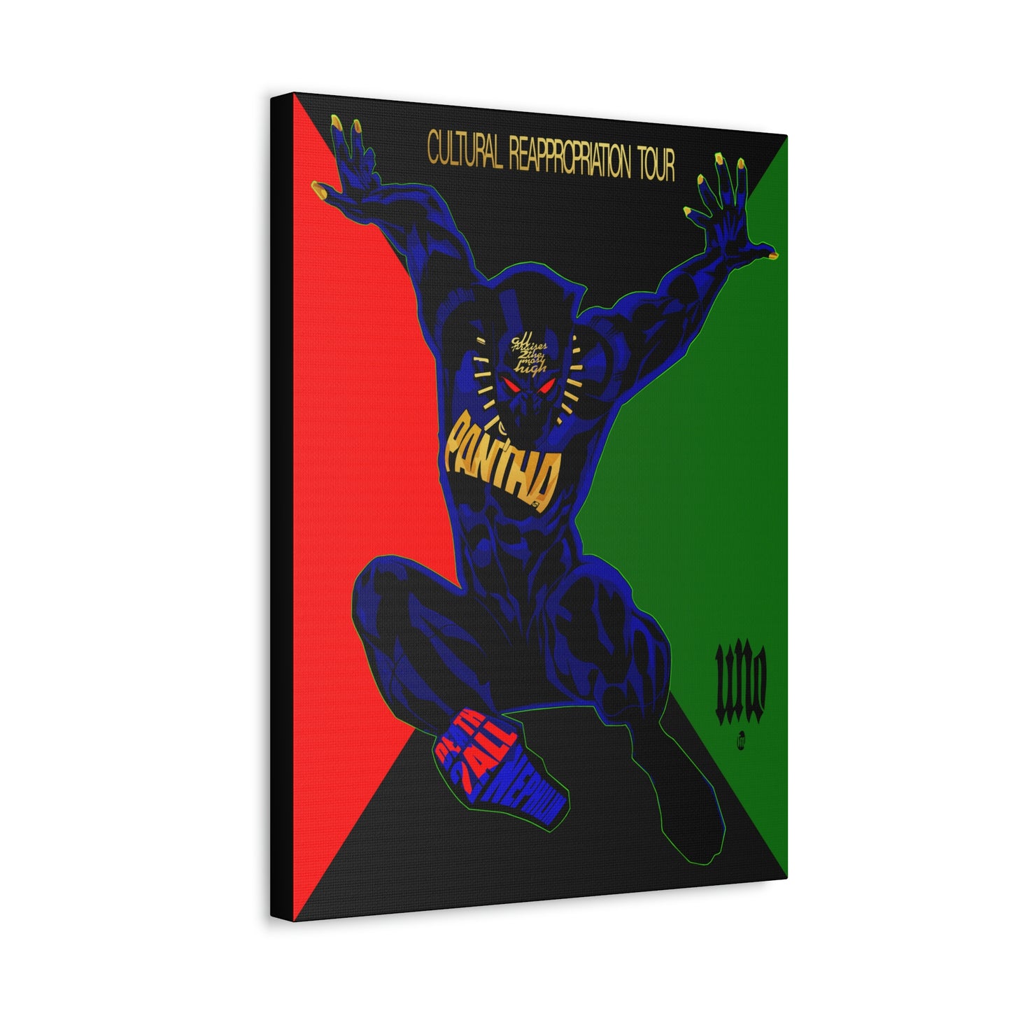 UNO PANTHA Cultural Reappropriation Tour12x16, 18x24, & 24x30" Stretched Canvas