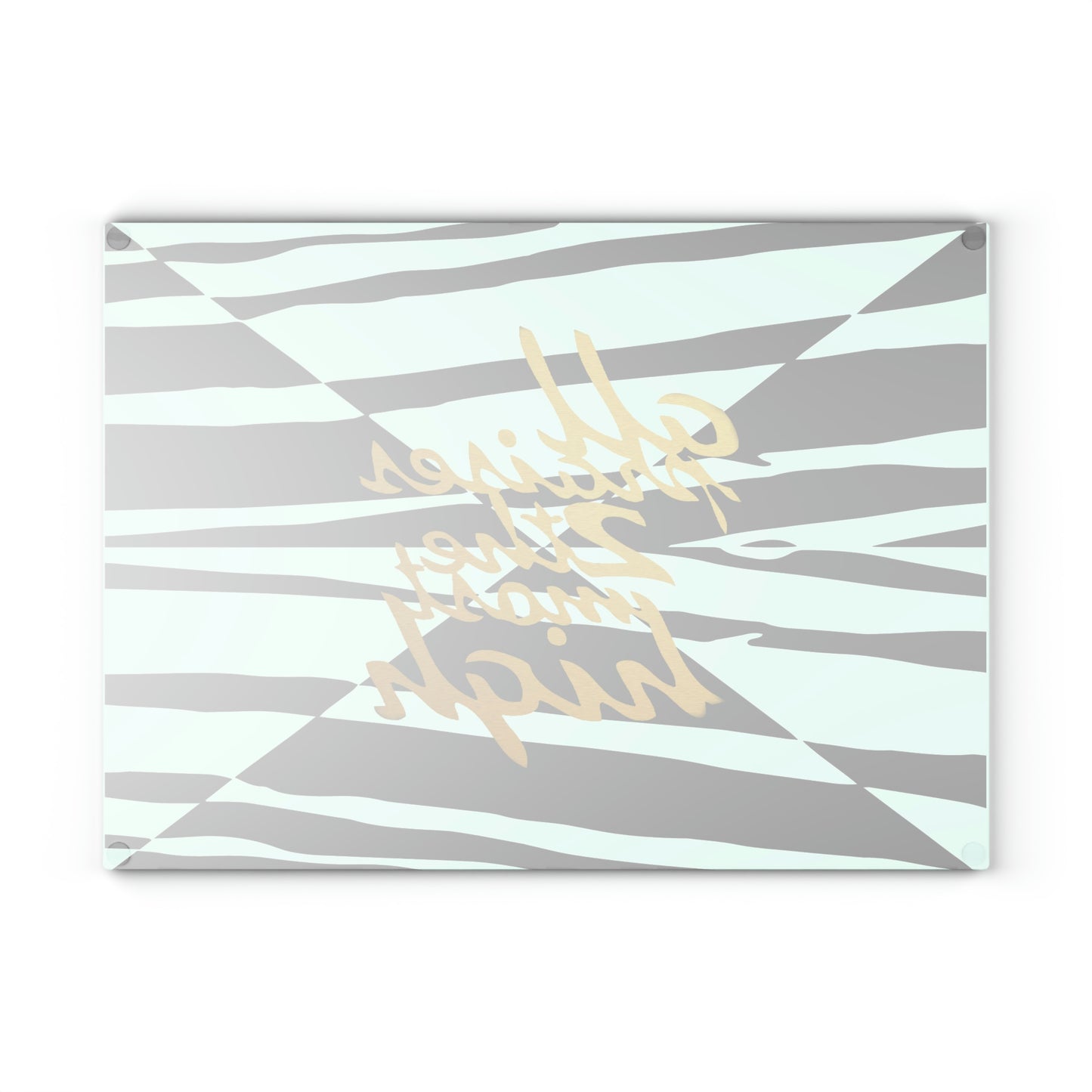 UNO ALLPRAISES Glass Cutting Board