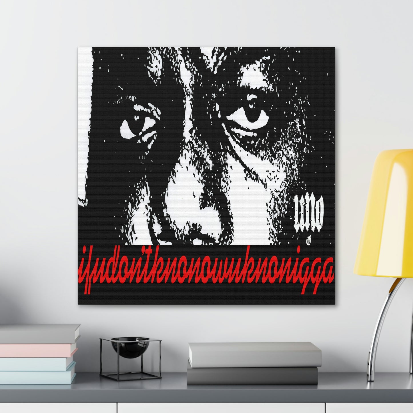 UNO LOVEBLACKLIVES BIGGIEJUICY Canvas Gallery Wraps