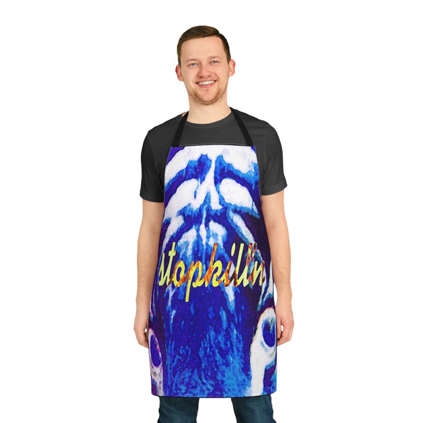 UNO STOPKILL'N TIGREBLU Apron (AOP)