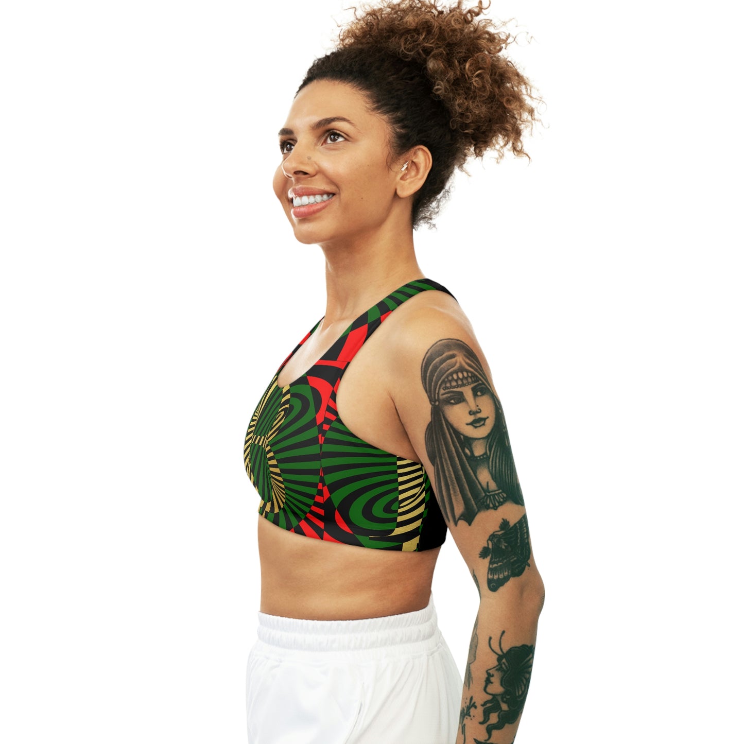 UNOBTCMAX Seamless Sports Bra (AOP)