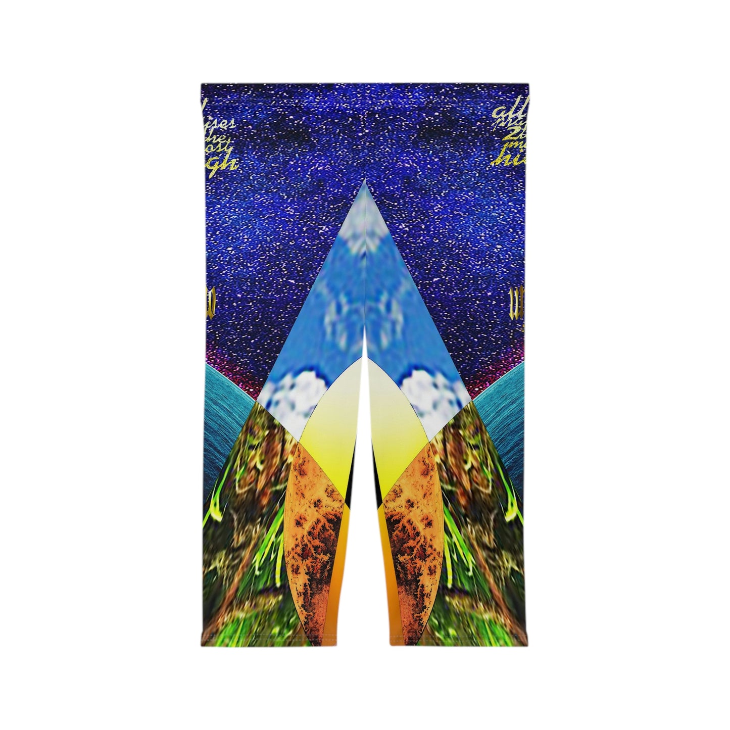 UNO ALLPRAISES II Women’s Capri Leggings (AOP)