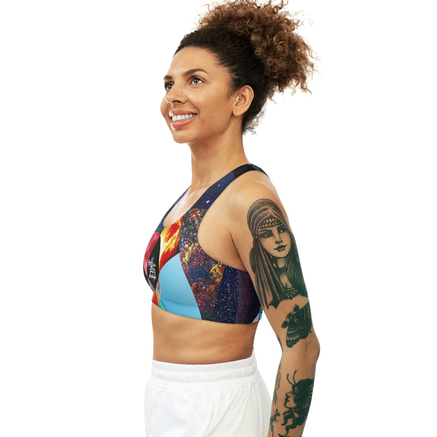 UNO ALLPRAISES I Seamless Sports Bra (AOP)