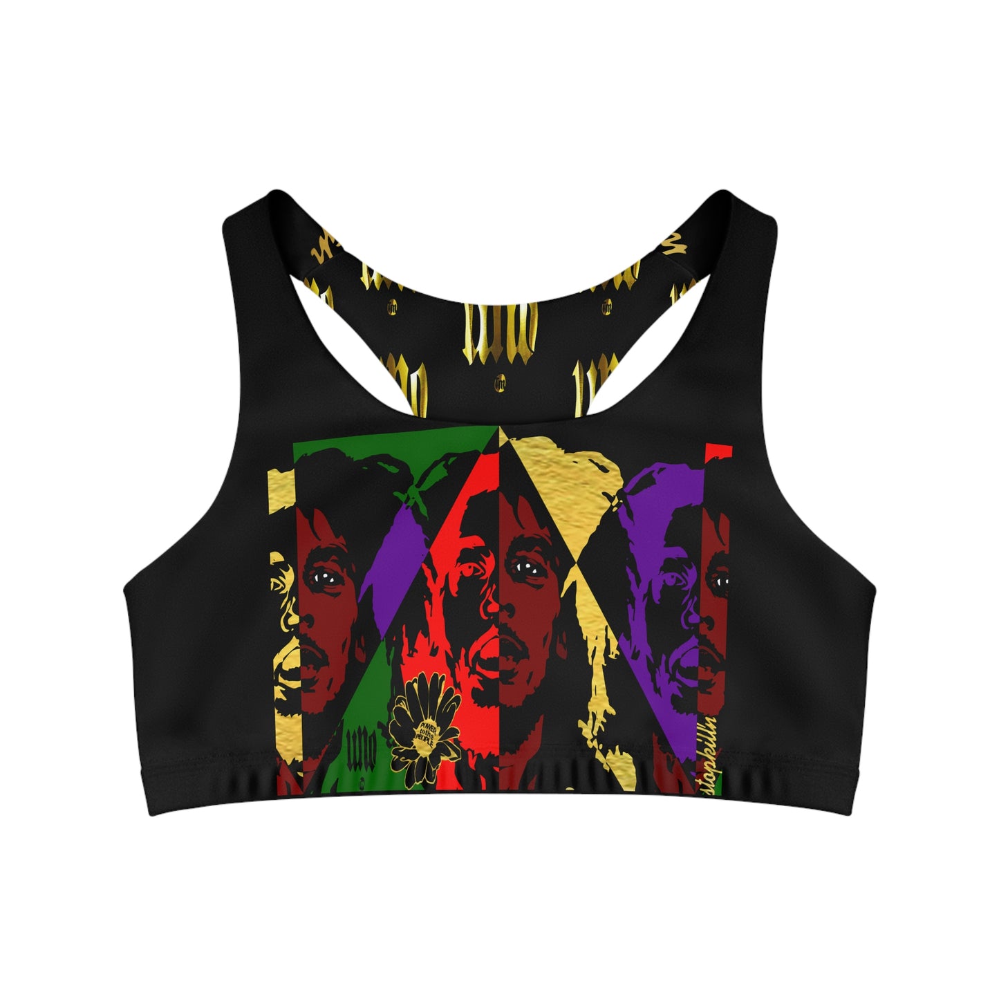 UNO LOVEBOB Seamless Sports Bra (AOP)